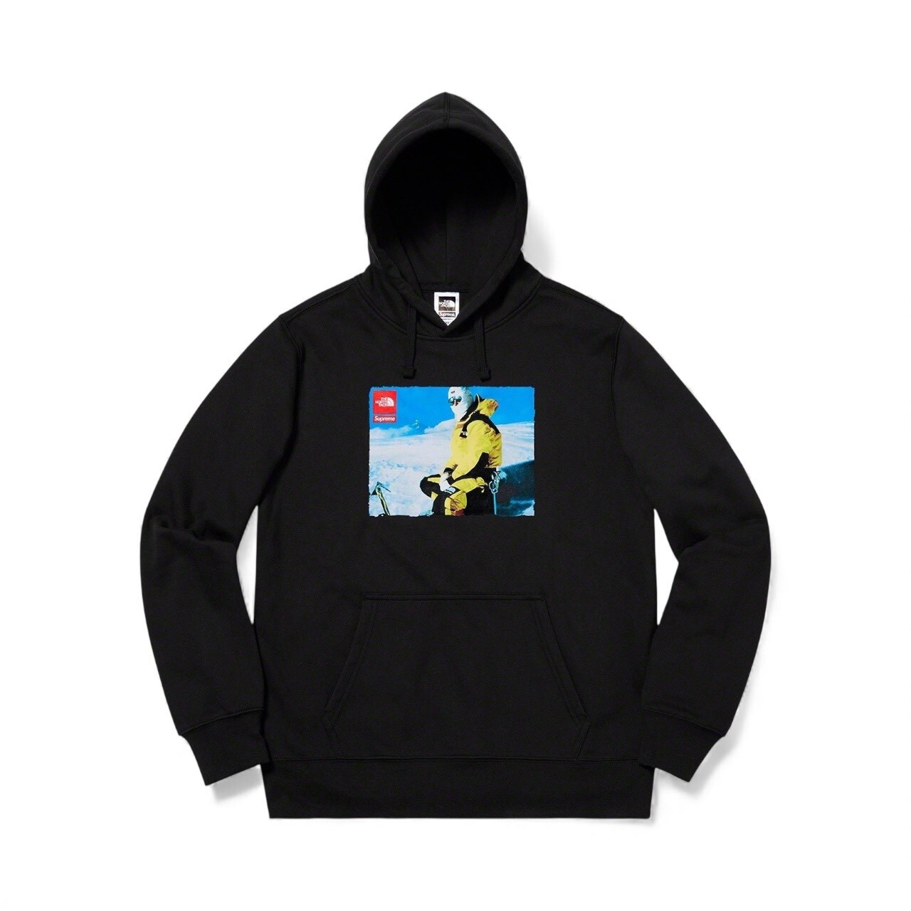 Supreme 18FW The North Face EXPEDITION PHOTO HOODED BLACK FULL SIZE