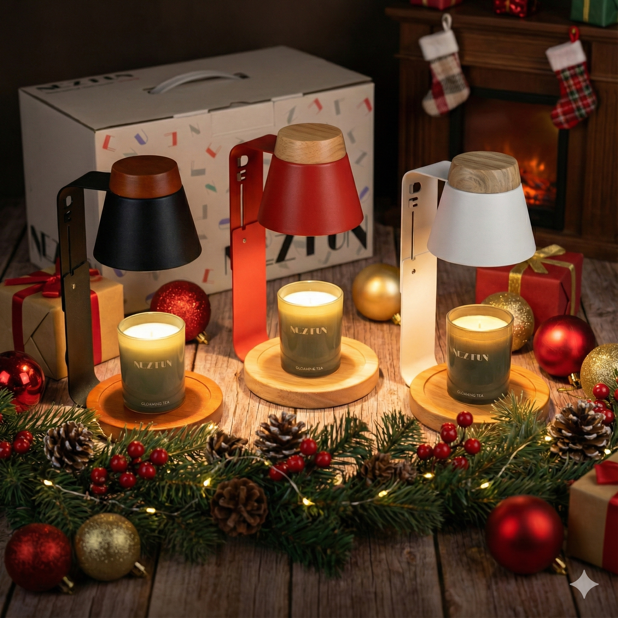 Miniloft 融蠟燈禮盒 (象牙白｜石墨黑｜暖陶紅)