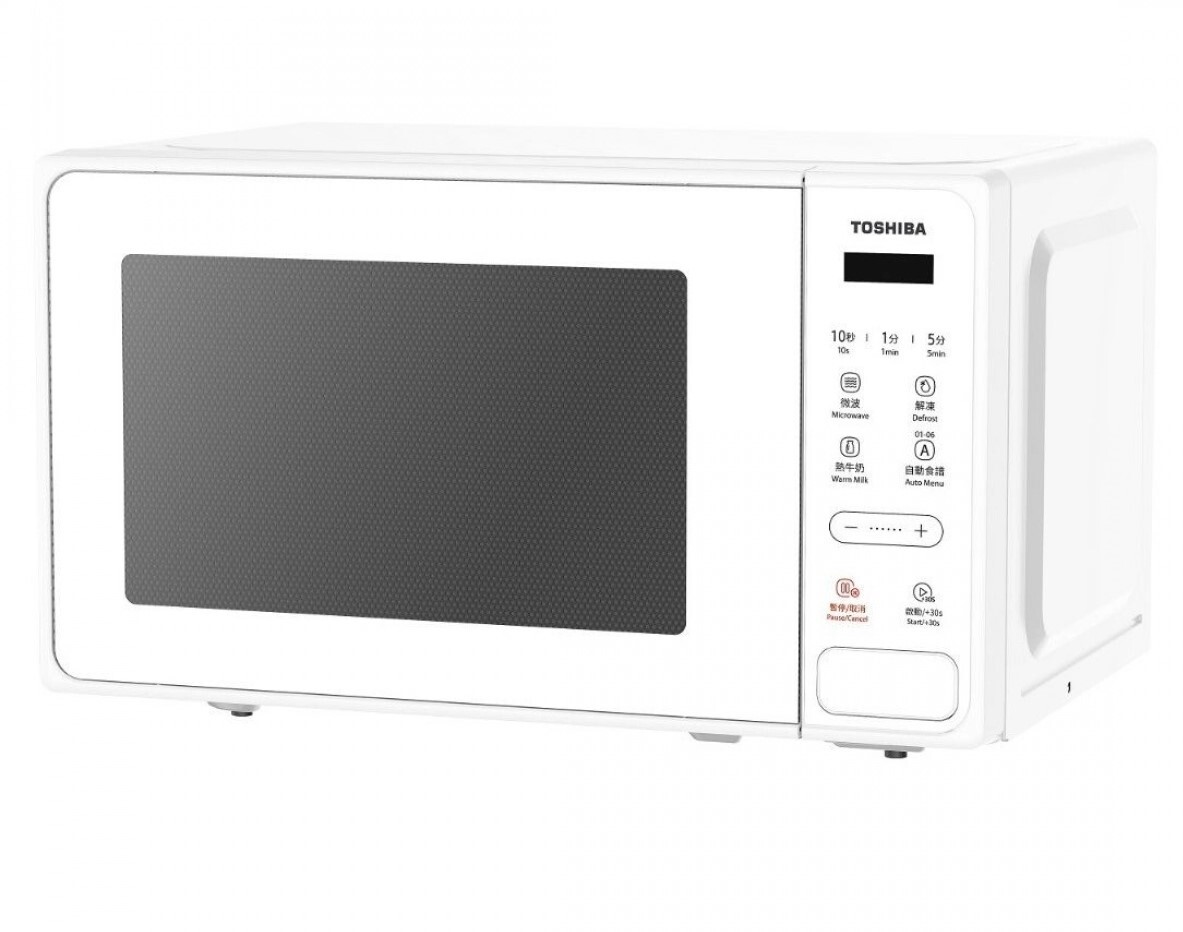 東芝 Toshiba    MM2-EM20PC(WH)‧輕觸式微波爐‧ 20公升‧ 香港行貨,原廠1年保養‧