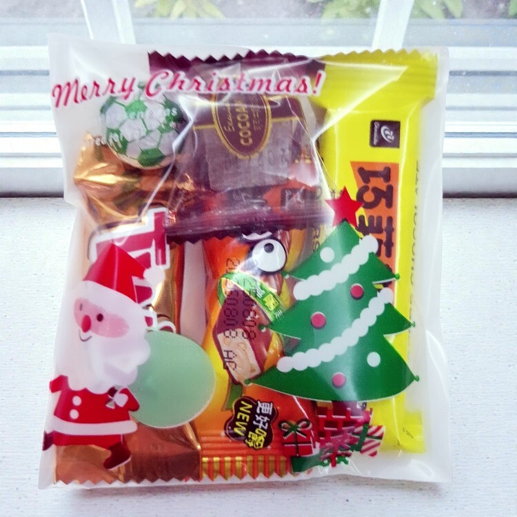 五入巧克力聖誕節糖果包Christmas-chocolate-bag聚會教會派對露營活動專用聖誕節糖果