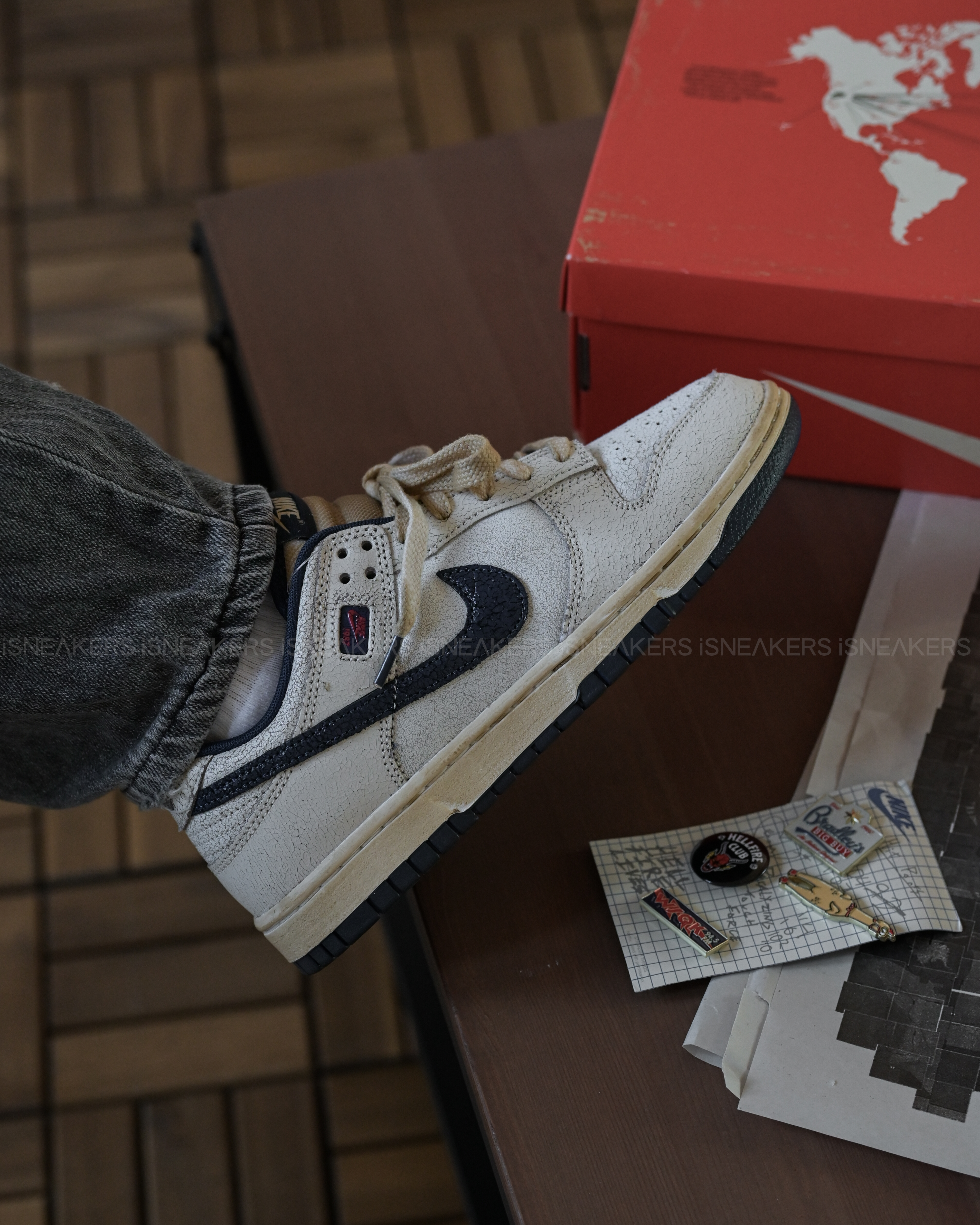 iSNEAKERS｜Stranger Things x Nike Dunk Low "Phantom and Midnight Navy" 怪奇物語 聯名 IH6766-001