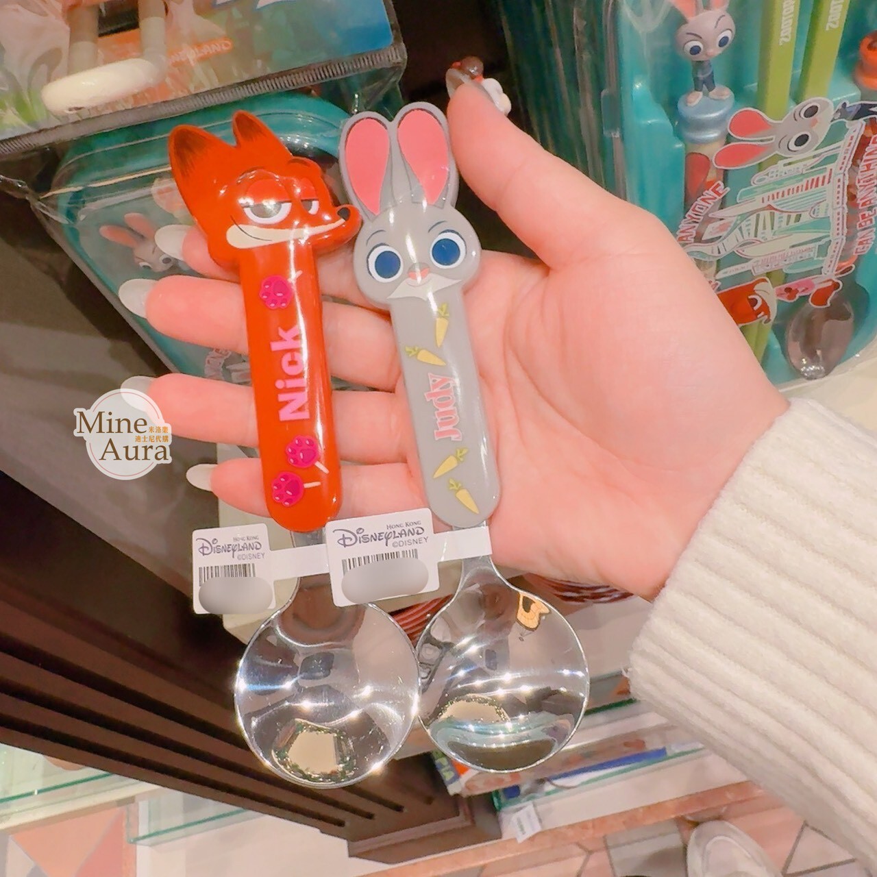 哈茱蒂 Judy 兔 兒童 餐具 造型碗/叉子/湯匙 動物方城市 Zootopia -香港迪士尼樂園