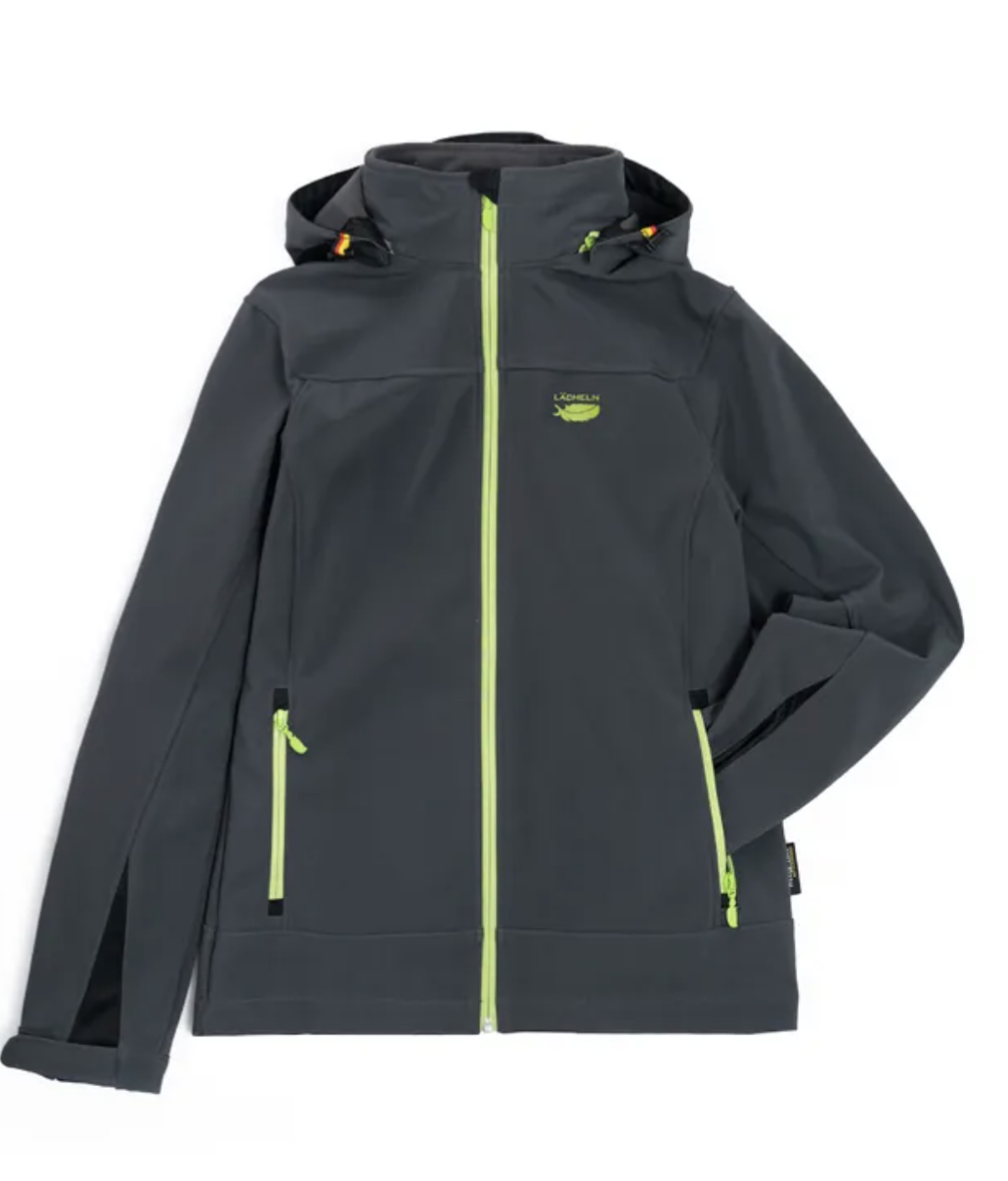 LÄCHELN 防風軟殼外套細節