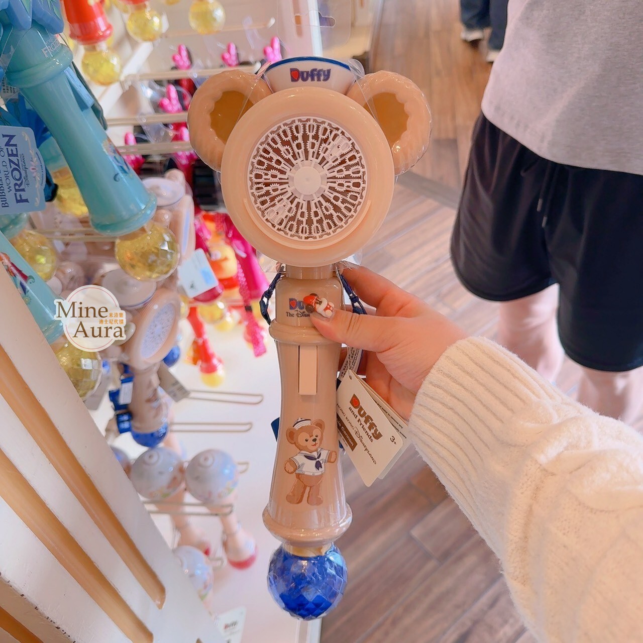 達菲 Duffy 立體 造型 泡泡機 -香港迪士尼樂園