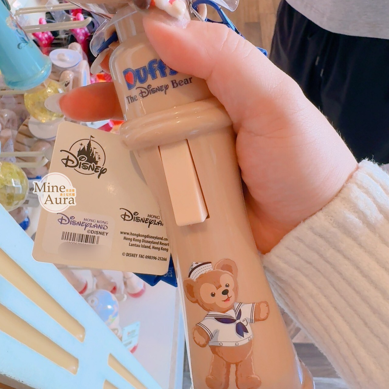 達菲 Duffy 立體 造型 泡泡機 -香港迪士尼樂園