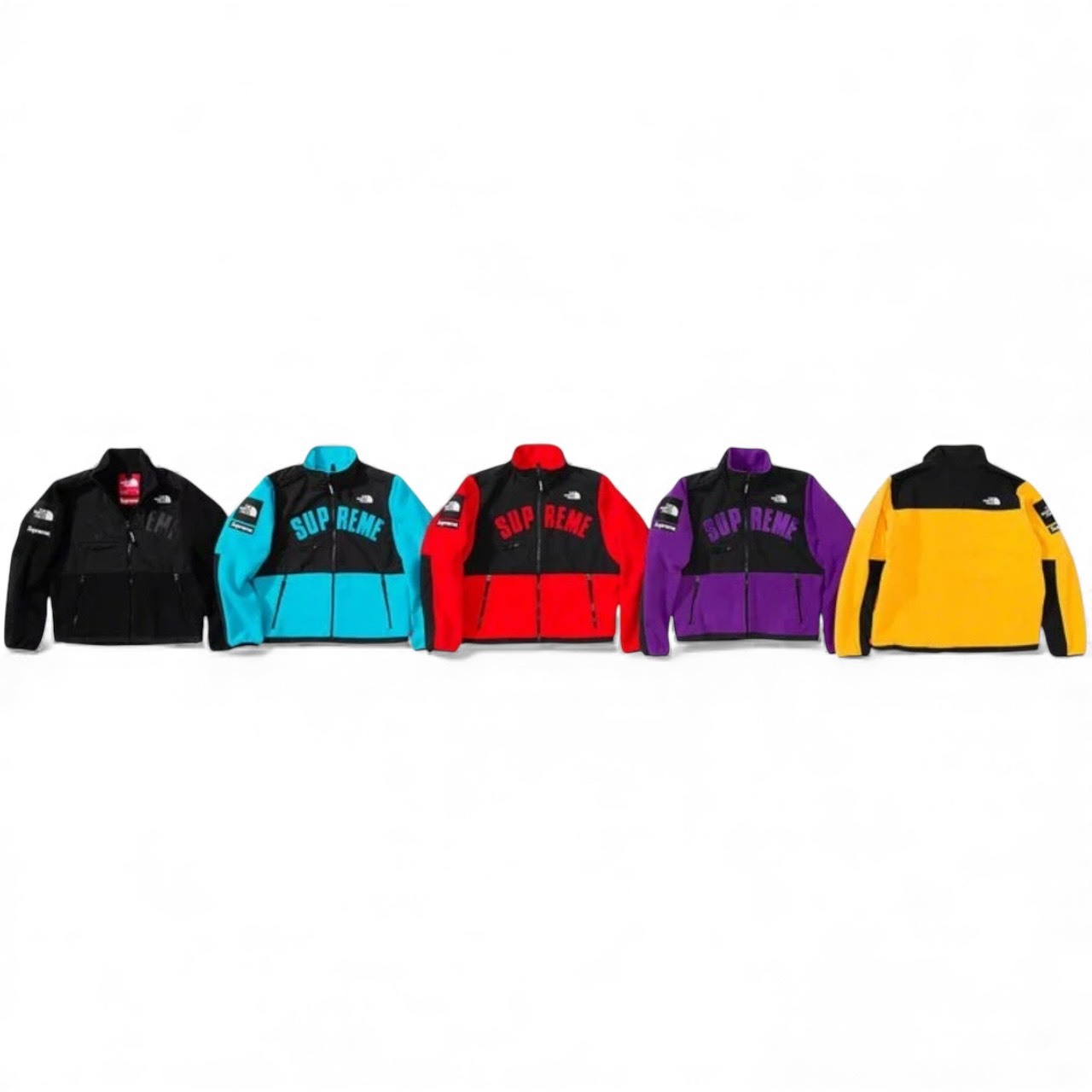 Supreme The North Face Arc Logo Denali Fleece Jacket Full Size