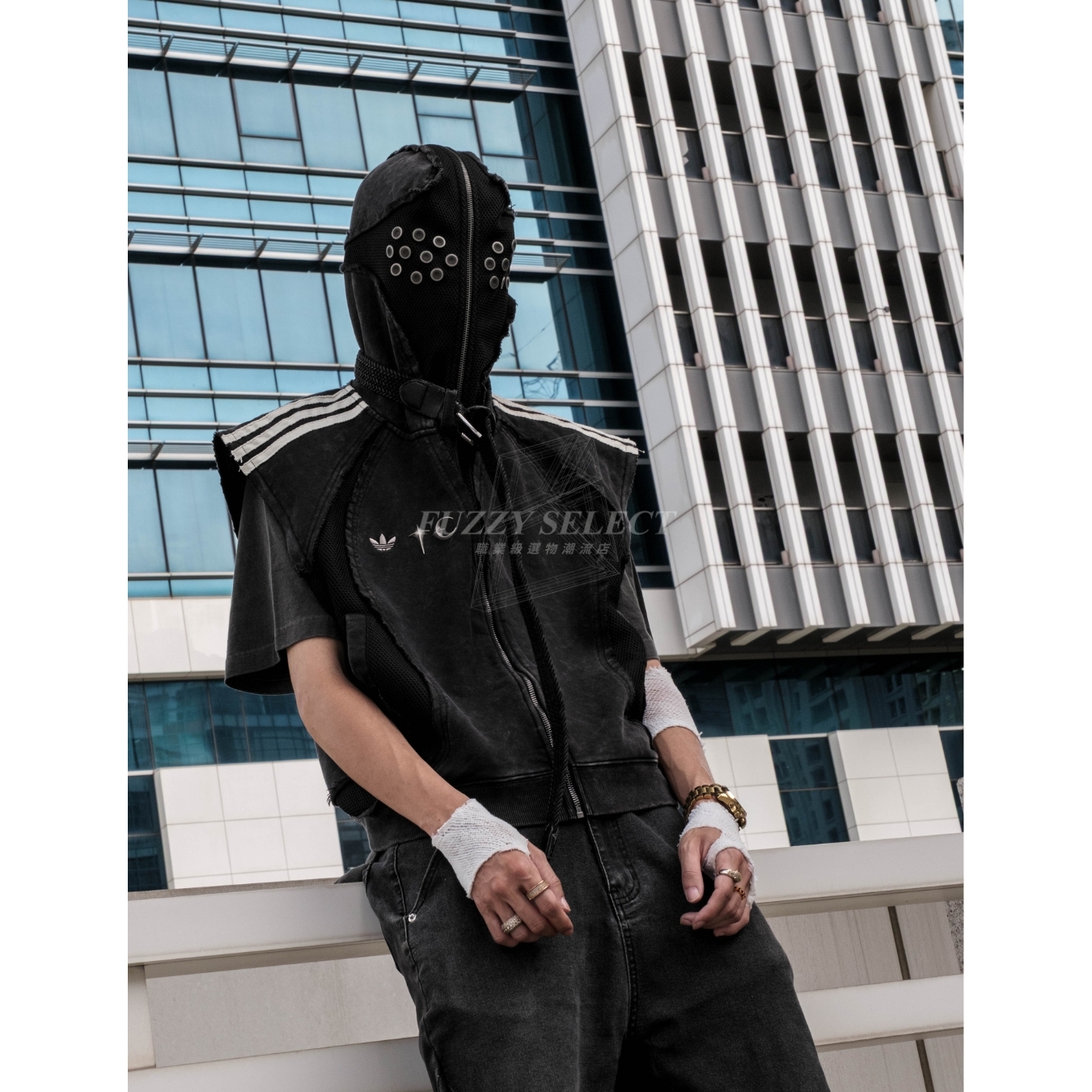 【逢甲 FUZZY】adidas Originals x Thug Club 連帽外套 THUG CLUB TEAMGEIST KC2209