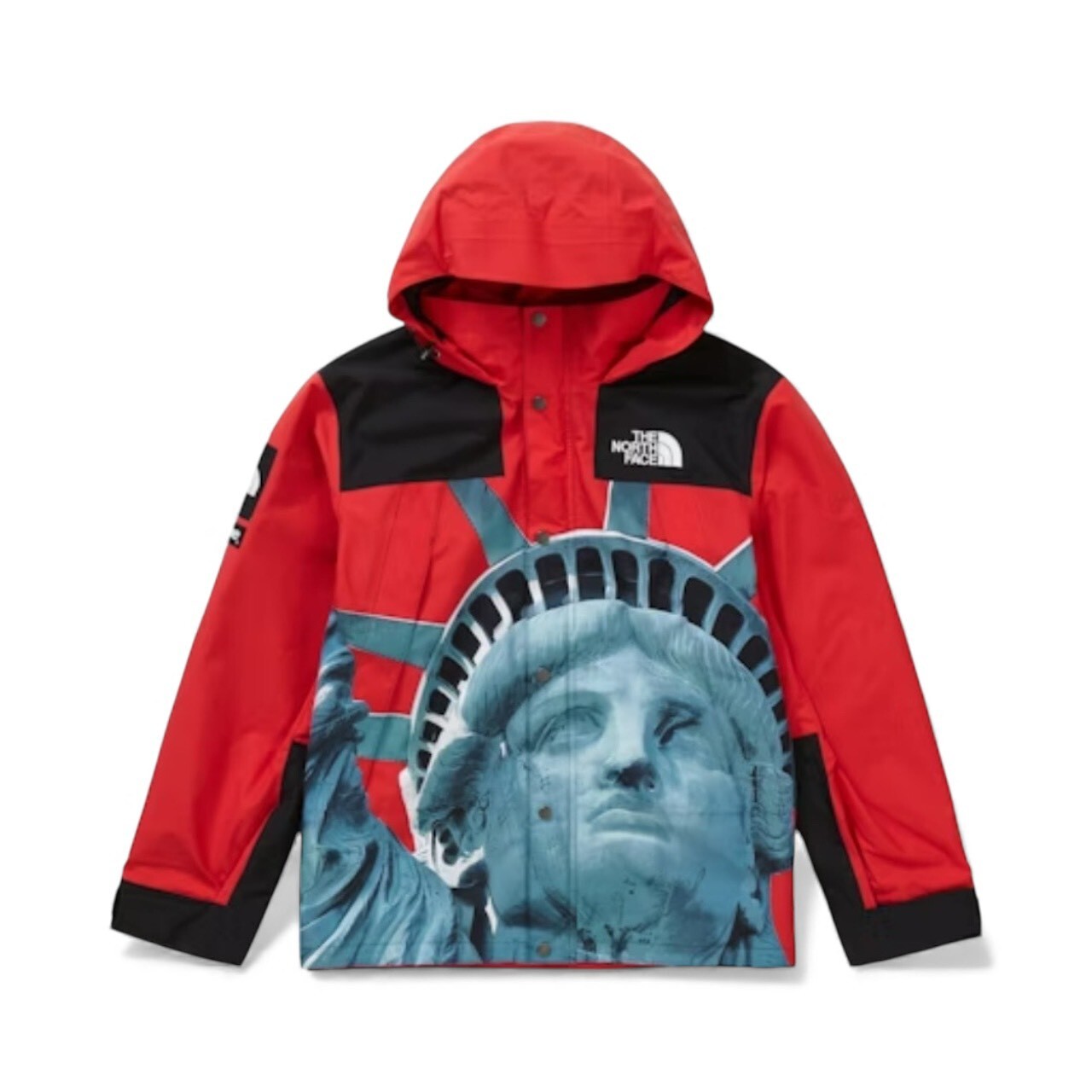 Supreme The North Face Statue of Liberty Mountain Jacket FW19 YELLOW / RED FULL SIZE