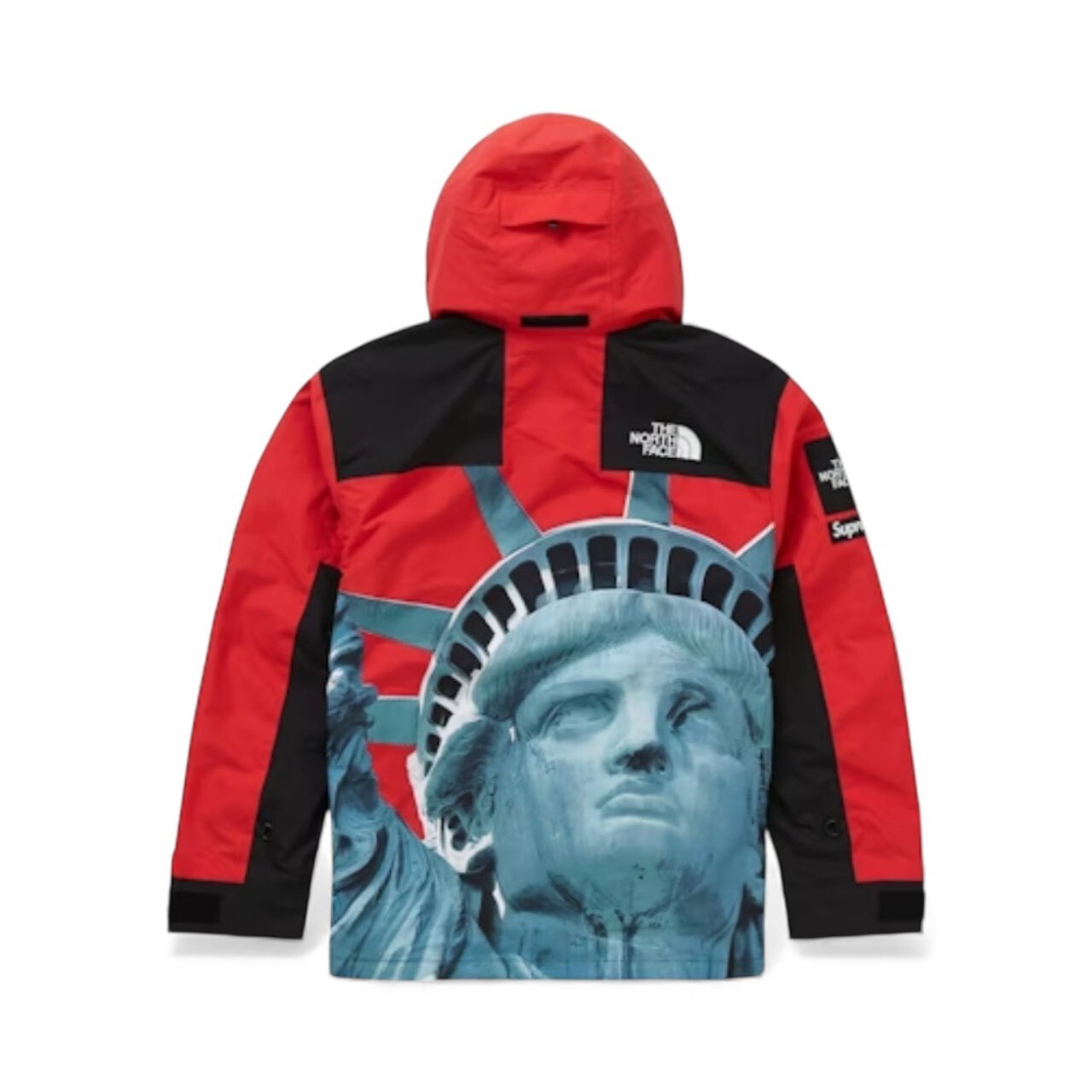 Supreme The North Face Statue of Liberty Mountain Jacket FW19 YELLOW / RED FULL SIZE