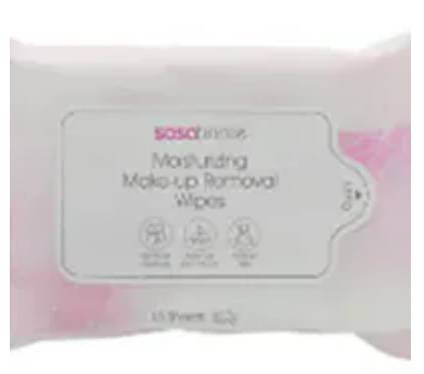 [FG] FREEGIFT SASA SASATINNIE MTG MAKEUP REMOVAL WIPES, PINK, 4895165531348 (FG68)