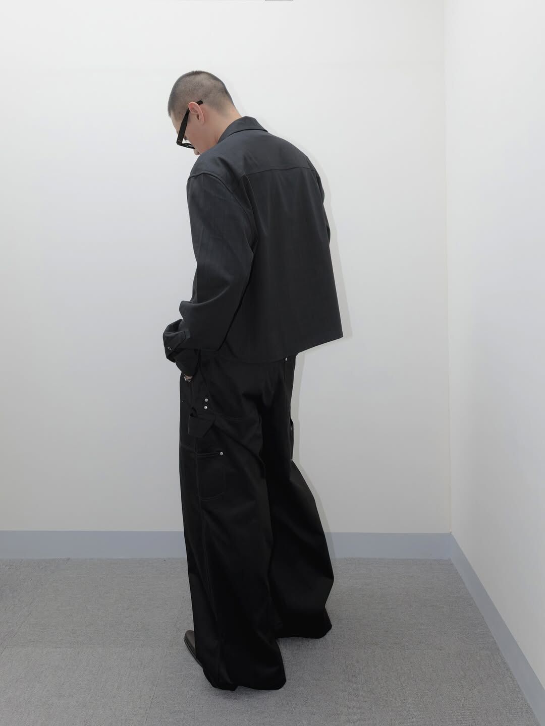 1dyLL｜1DS Utility Shift Painter Pants (Black)