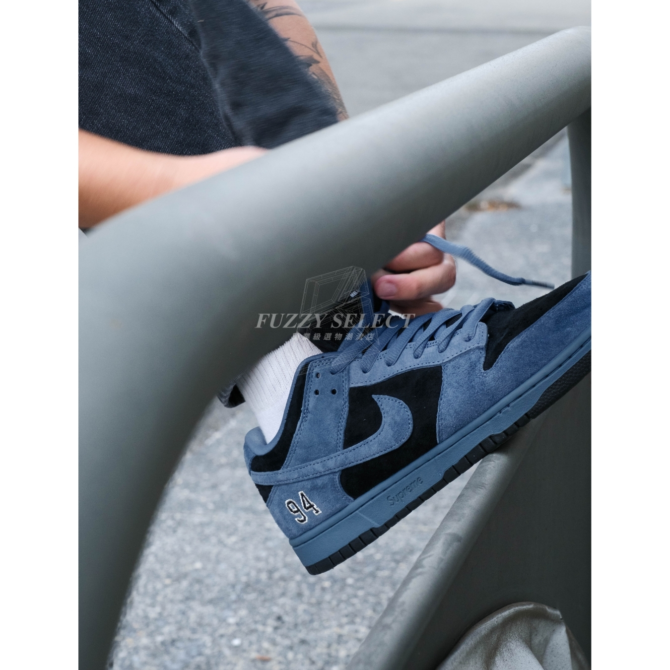 【逢甲 FUZZY】Supreme x Nike SB Dunk Low 聯名 全黑 HQ8487-001 白灰 HQ8487-100 藍黑 HQ8487-400