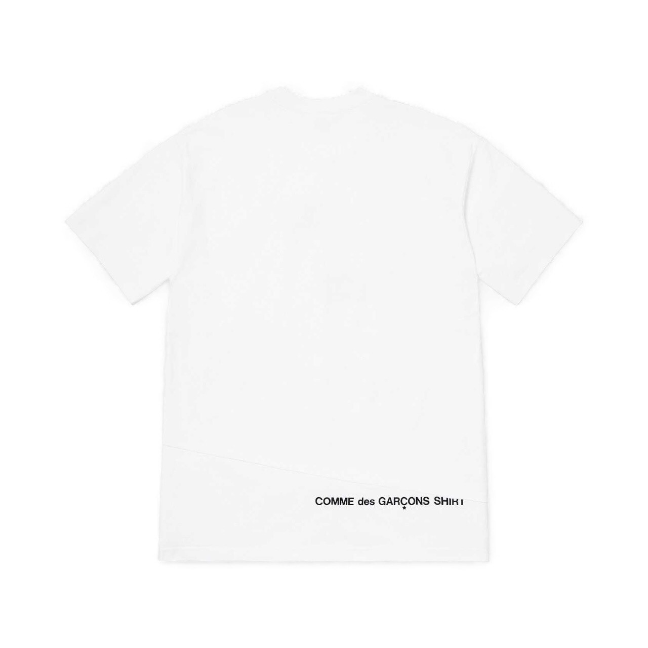Supreme 18FW CDG Comme Des Garcons SHIRT SPLIT Box Logo tee FULL SIZE