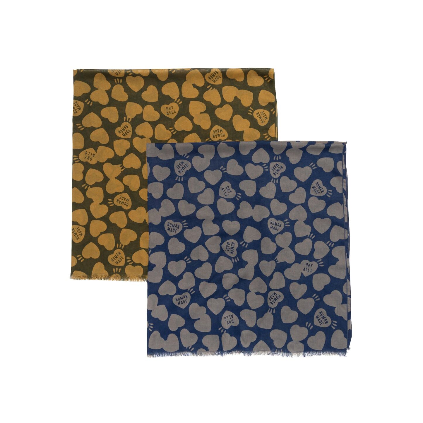 2025AW HUMAN MADE HEART STOLE 愛心 披肩 圍巾 方巾 桌巾 現貨 HM30GD058