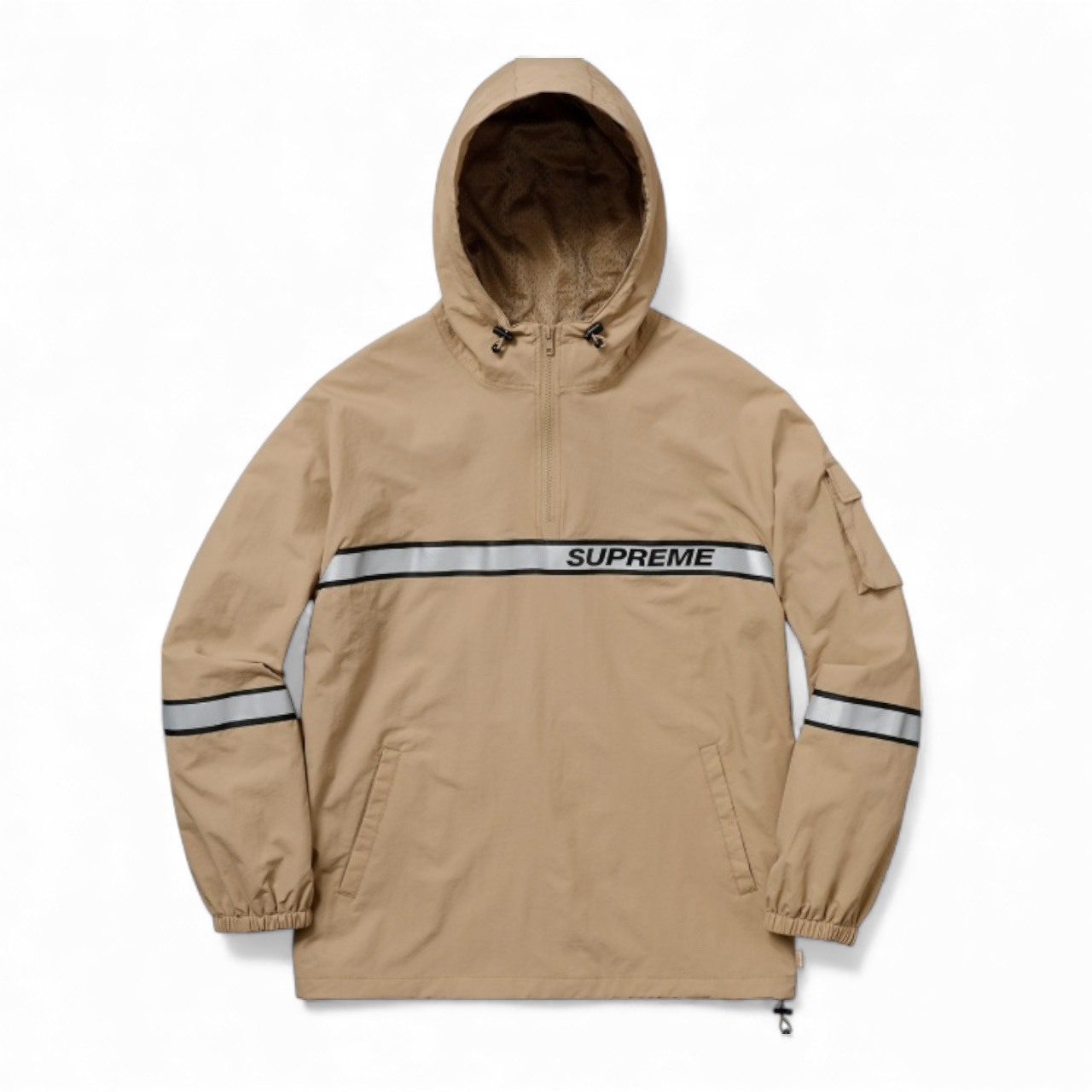 SUPREME 18SS TAPING HOODED PULLOVER SIZE XL