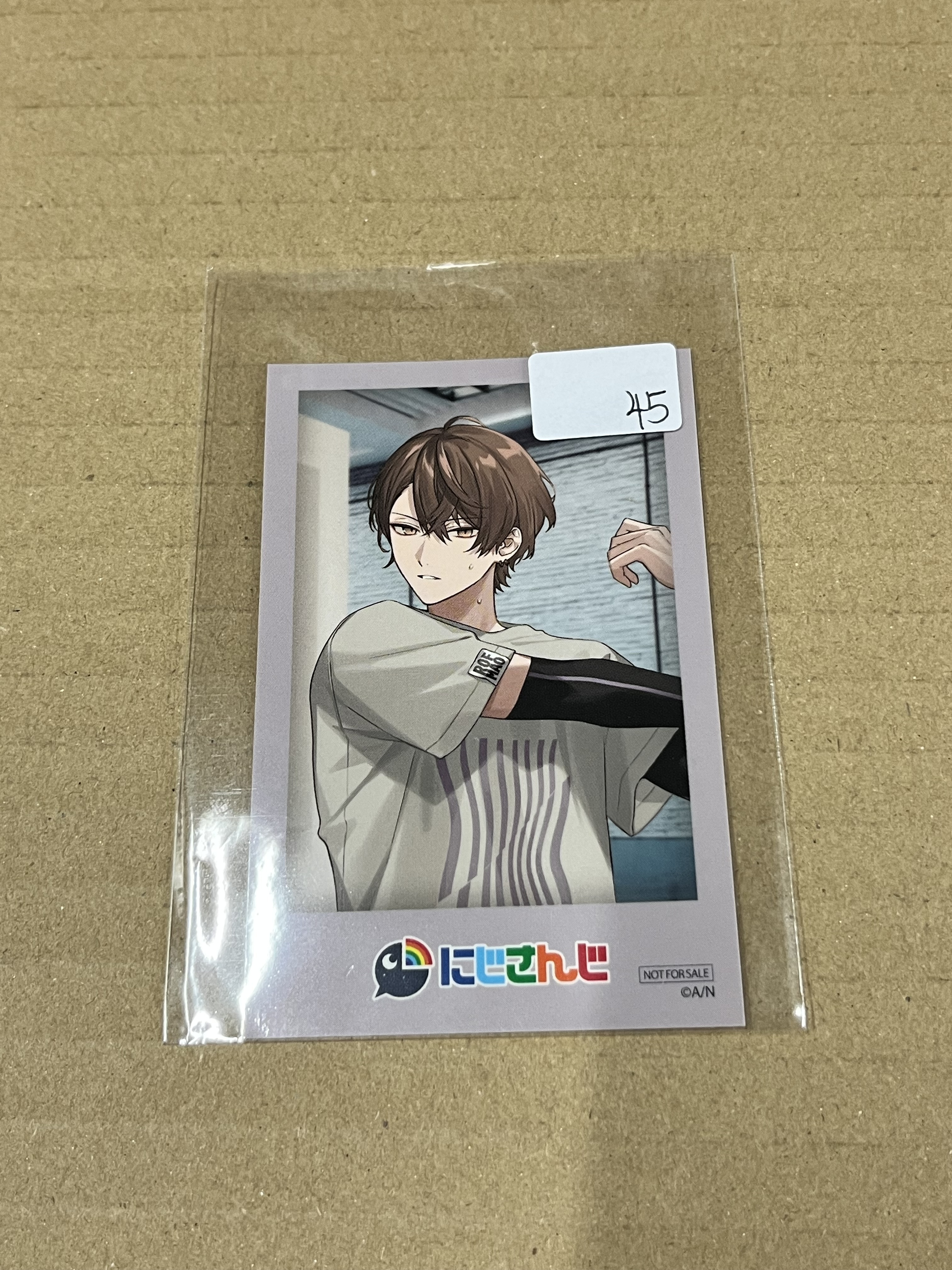 彩虹社  加賀美 貼紙#344