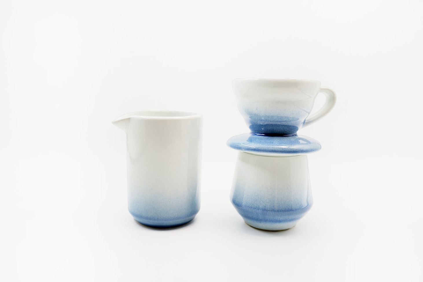 CONE NO.9 ｜手沖咖啡套組-藍漸層