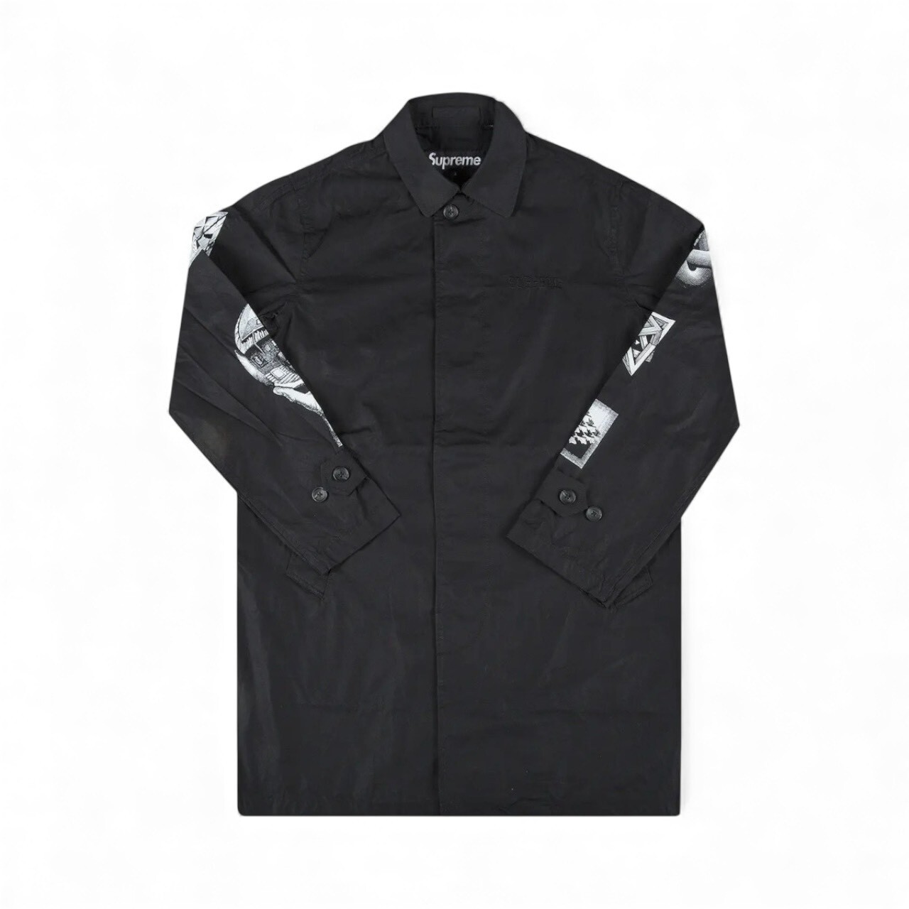 SUPREME17SS MCESCHER TRENCHCOAT SIZE XL