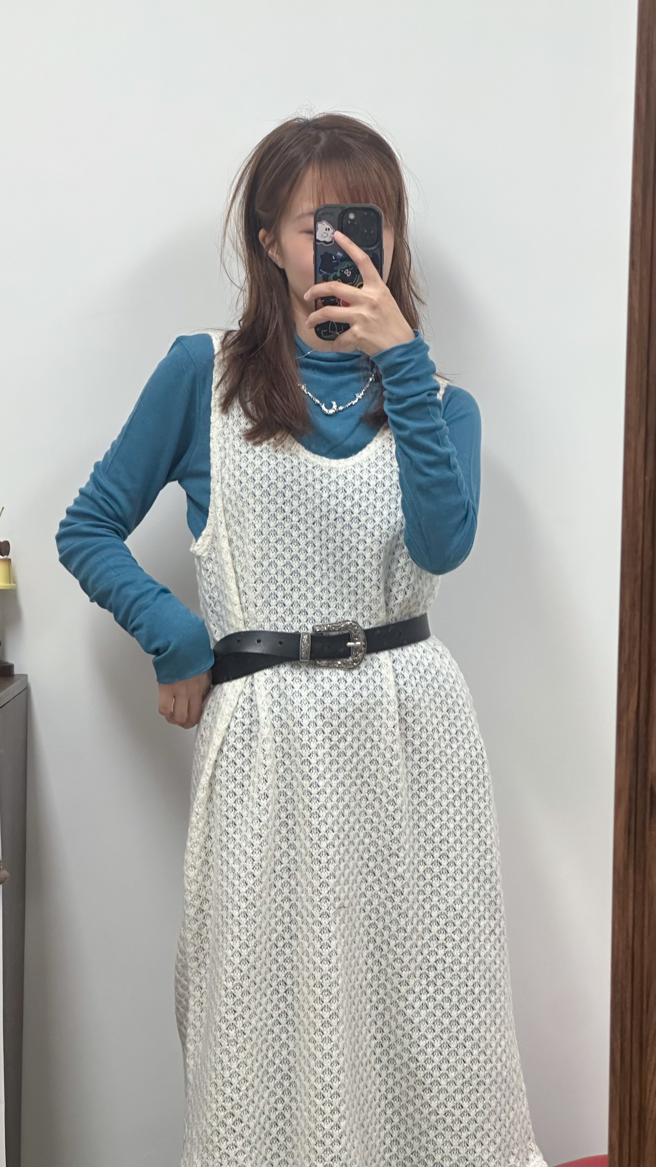 高領軟綿綿長袖內搭(四色入)