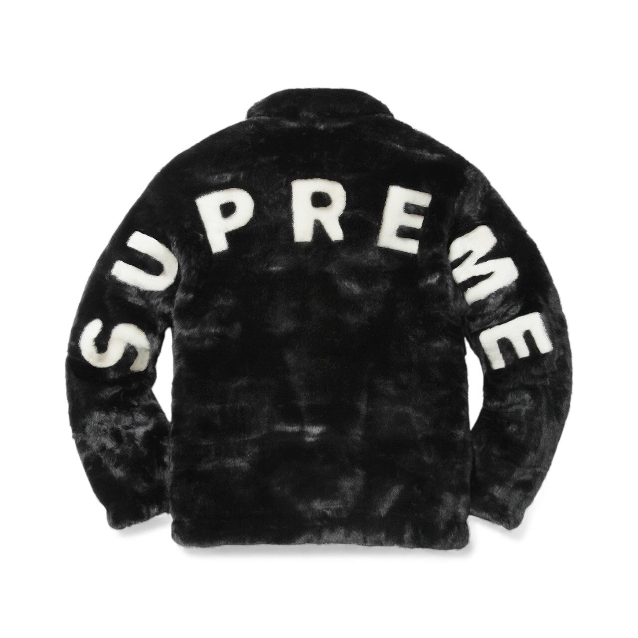 SUPREME 17SS FAUX FUR BOMBER JACKET SIZE L