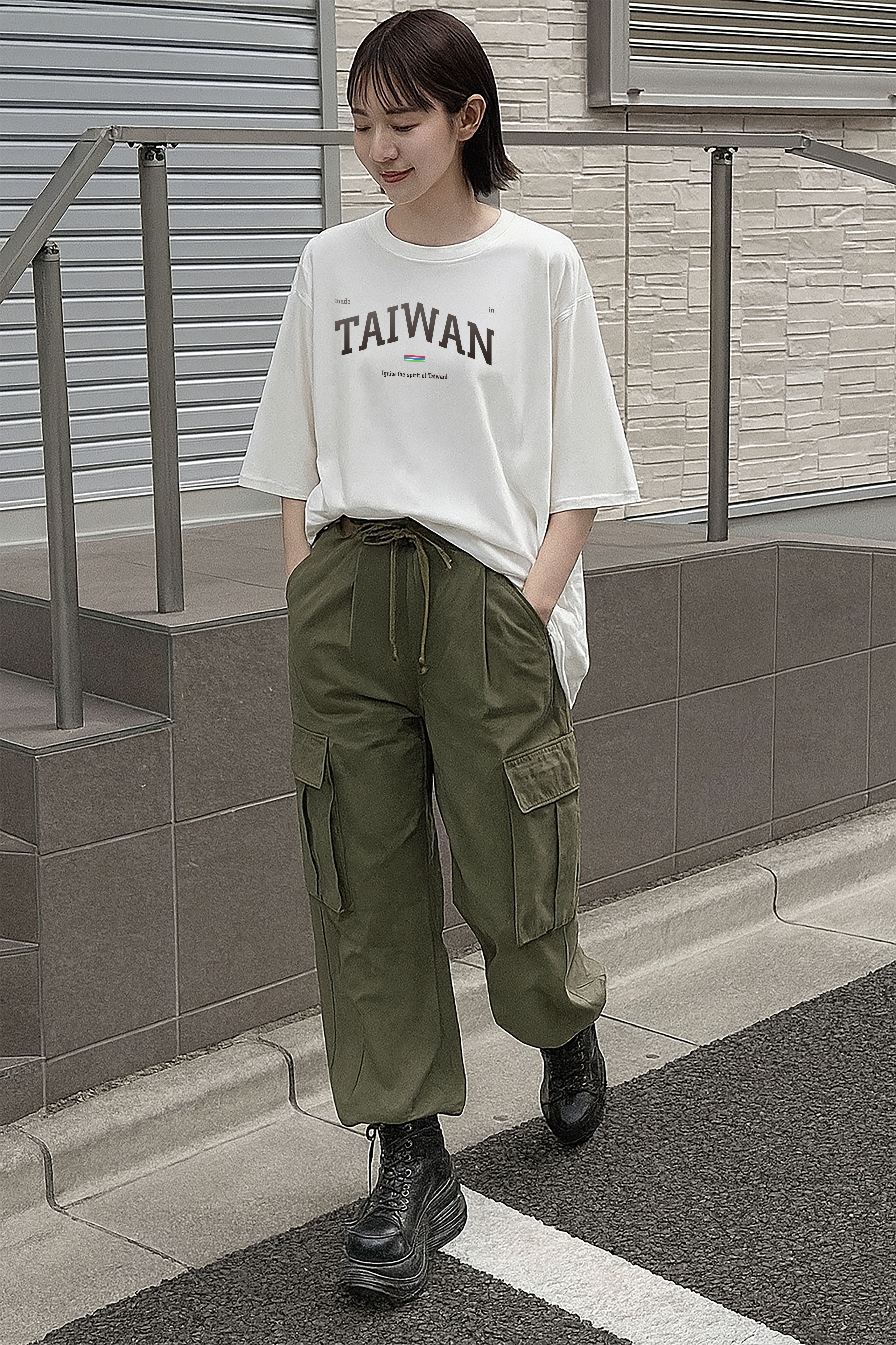 BDK.製造 - made in TAIWAN - 短T〈BDK2530〉