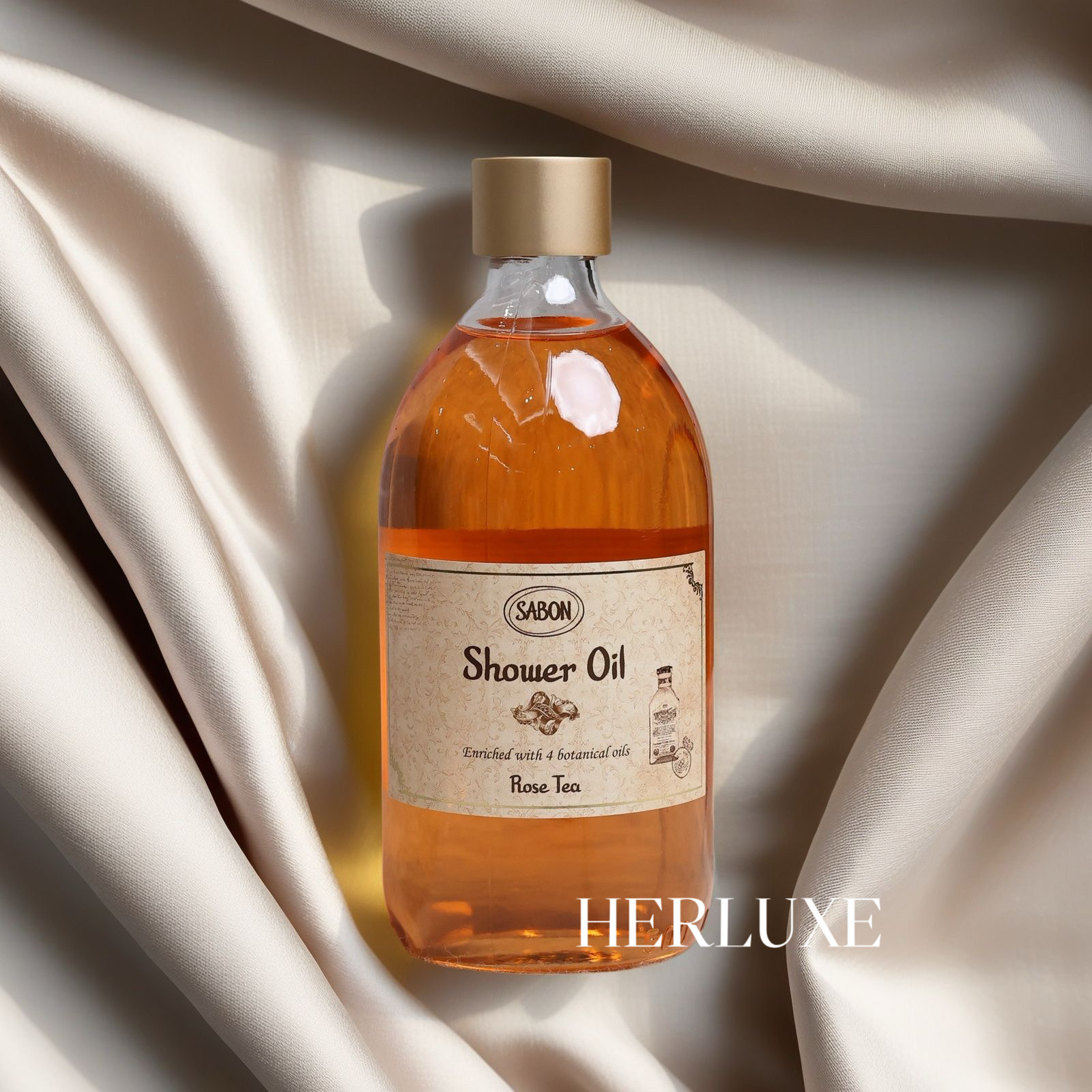 sabon 玫瑰沐浴油 500ml