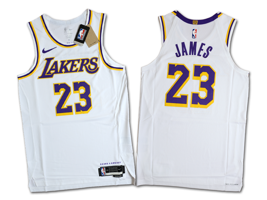 Nike 洛杉磯湖人隊 LeBron James 聯盟版 球員版 球衣