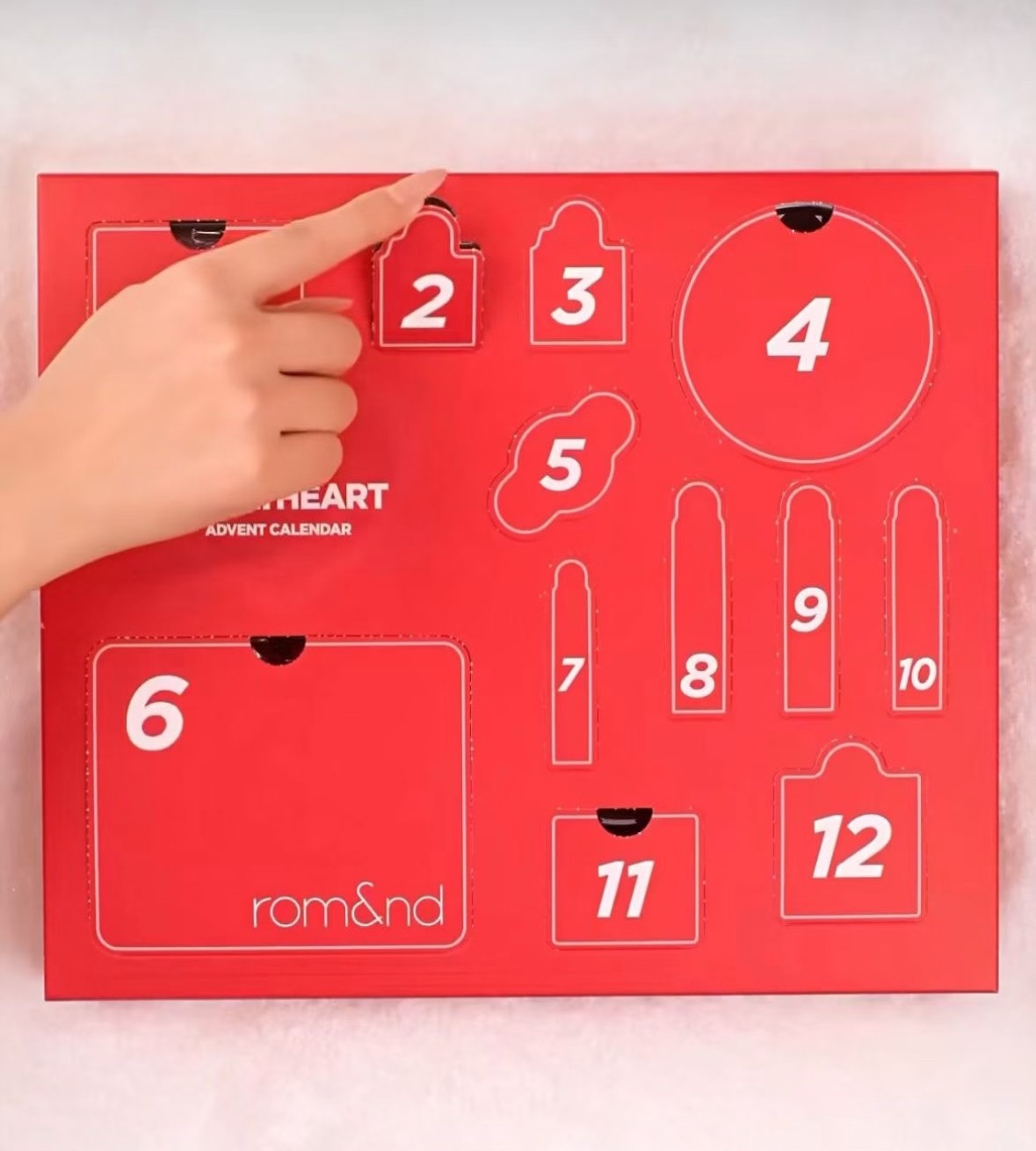 Rom&nd 倒數日曆 聖誕限定禮盒 送禮首選 禮盒 限定