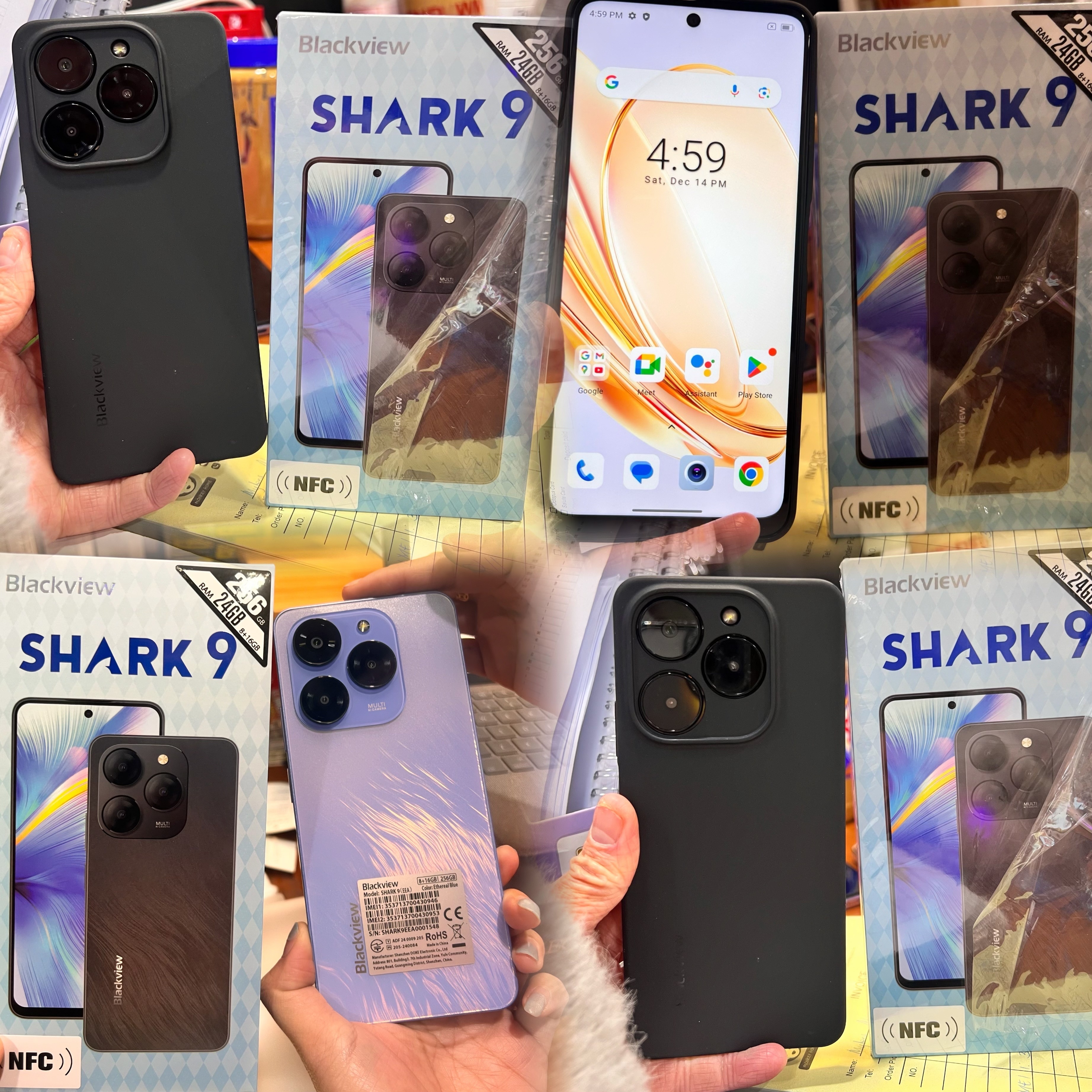 Blackview Shark 9 - 5G Network (24GB RAM + 256GB ROM)