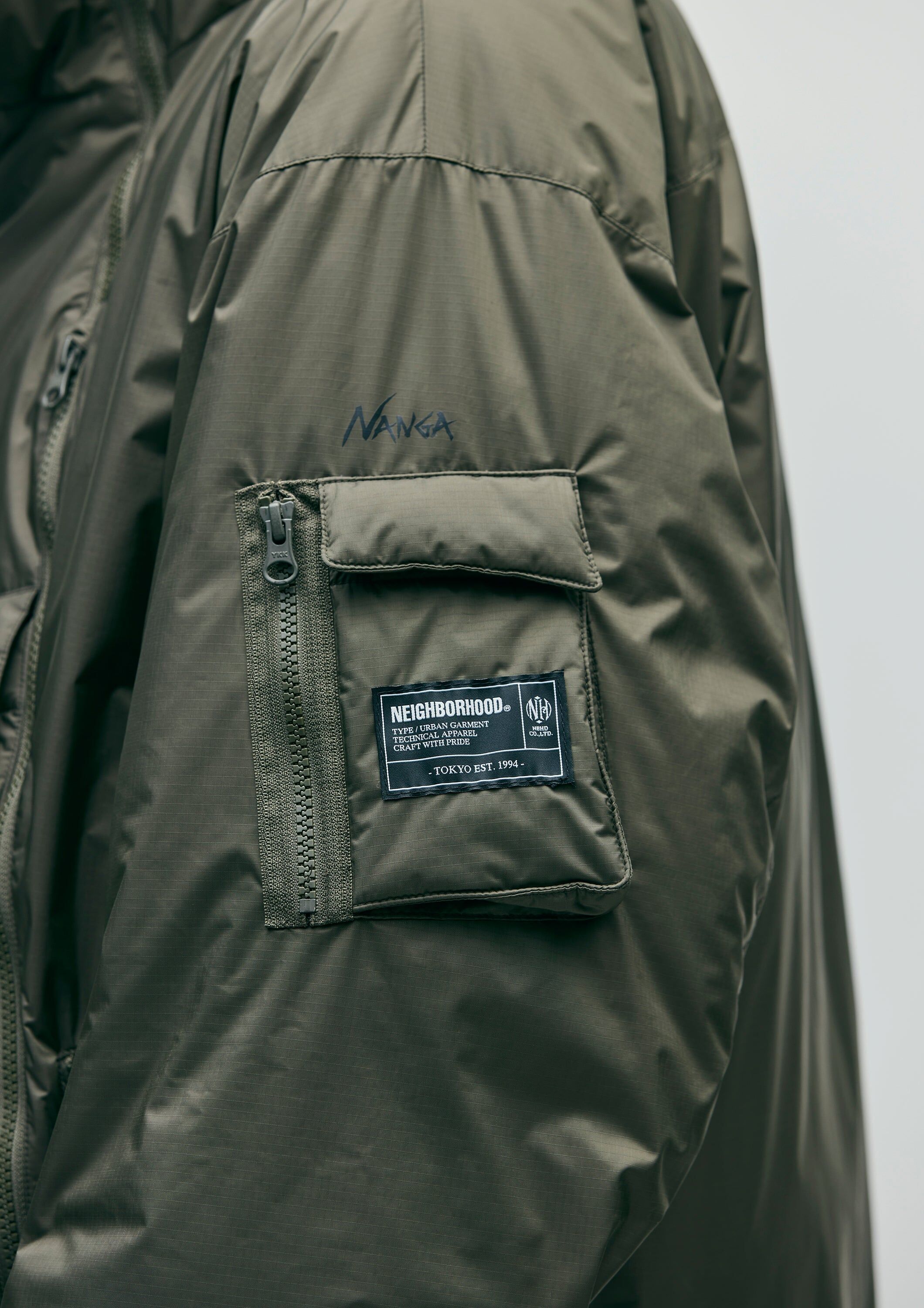 2025AW NEIGHBORHOOD NBHD NH X NANGA DOWN JACKET 羽絨外套