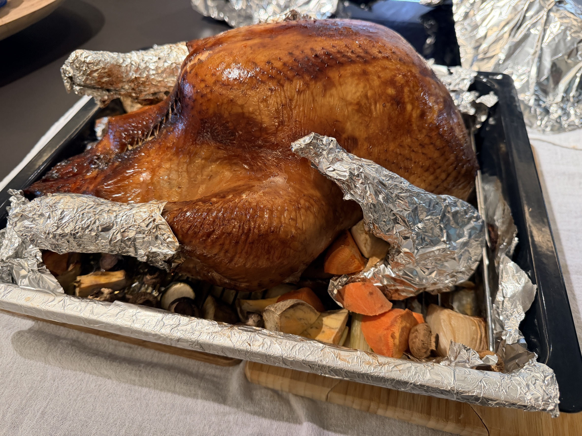 客戶烤火雞好評分享_趕食髦新鮮台灣火雞