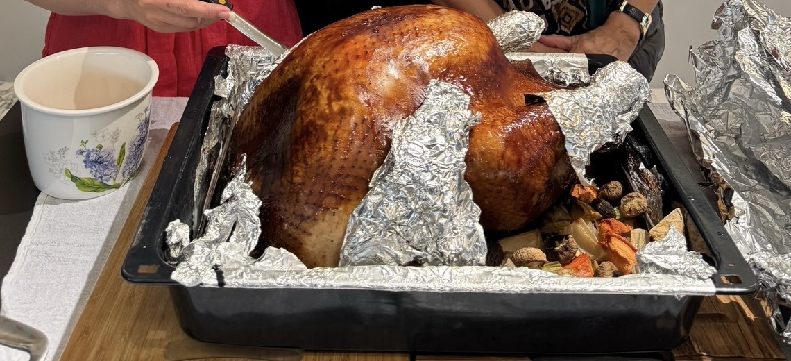 客戶烤火雞好評分享_趕食髦新鮮台灣火雞