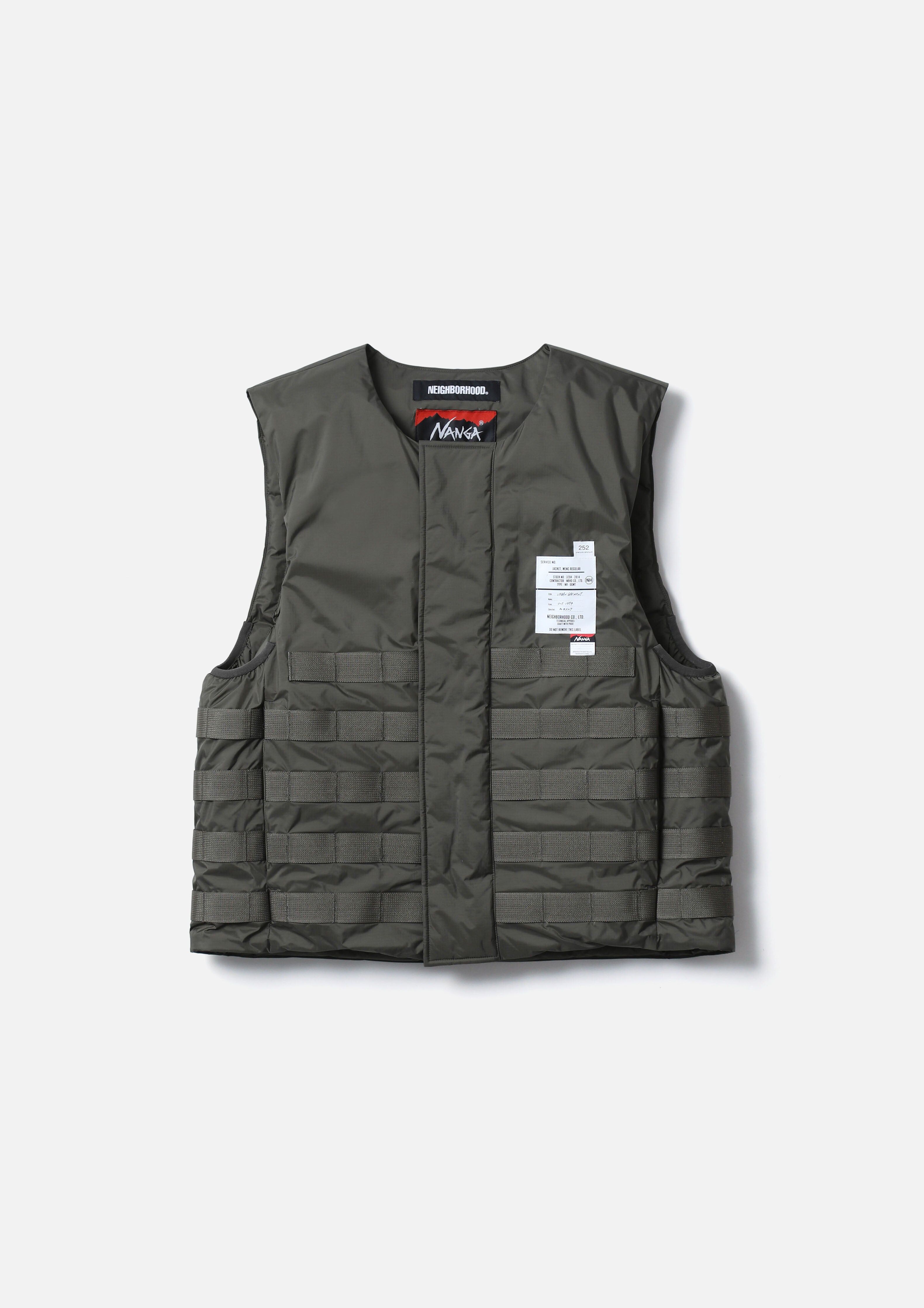 2025AW NEIGHBORHOOD NBHD NH X NANGA TACTICAL DOWN VEST 聯名 羽絨 背心 現貨 252NNNNN-JKM02