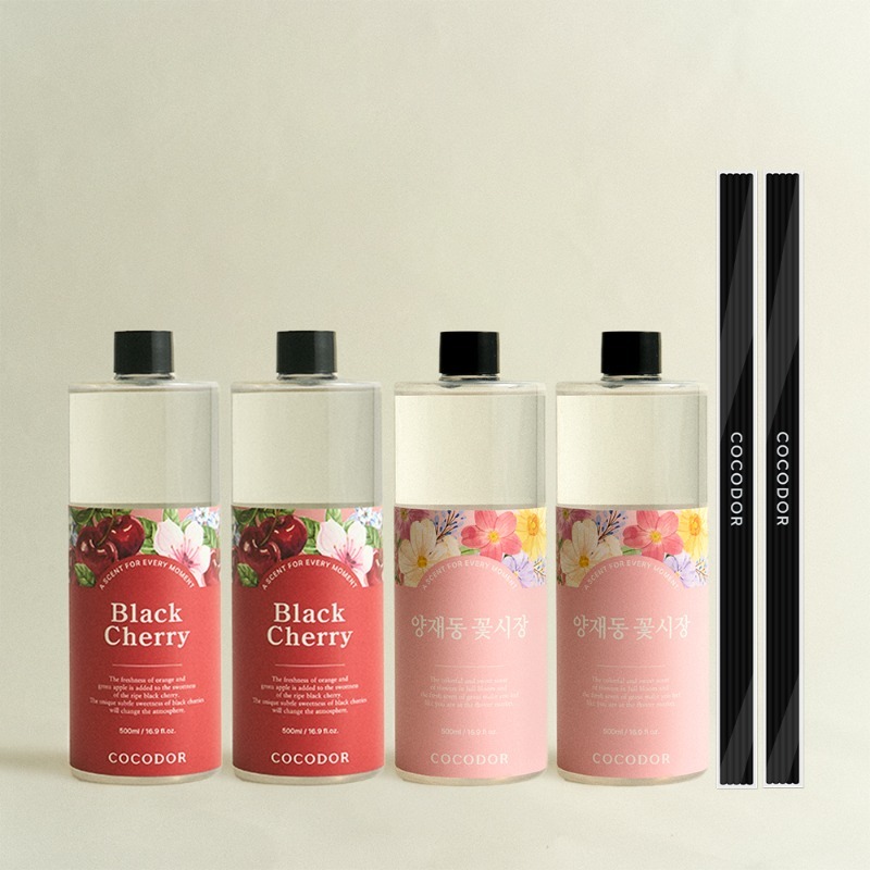 COCODOR Diffuser Refill 500ml [4PCS]