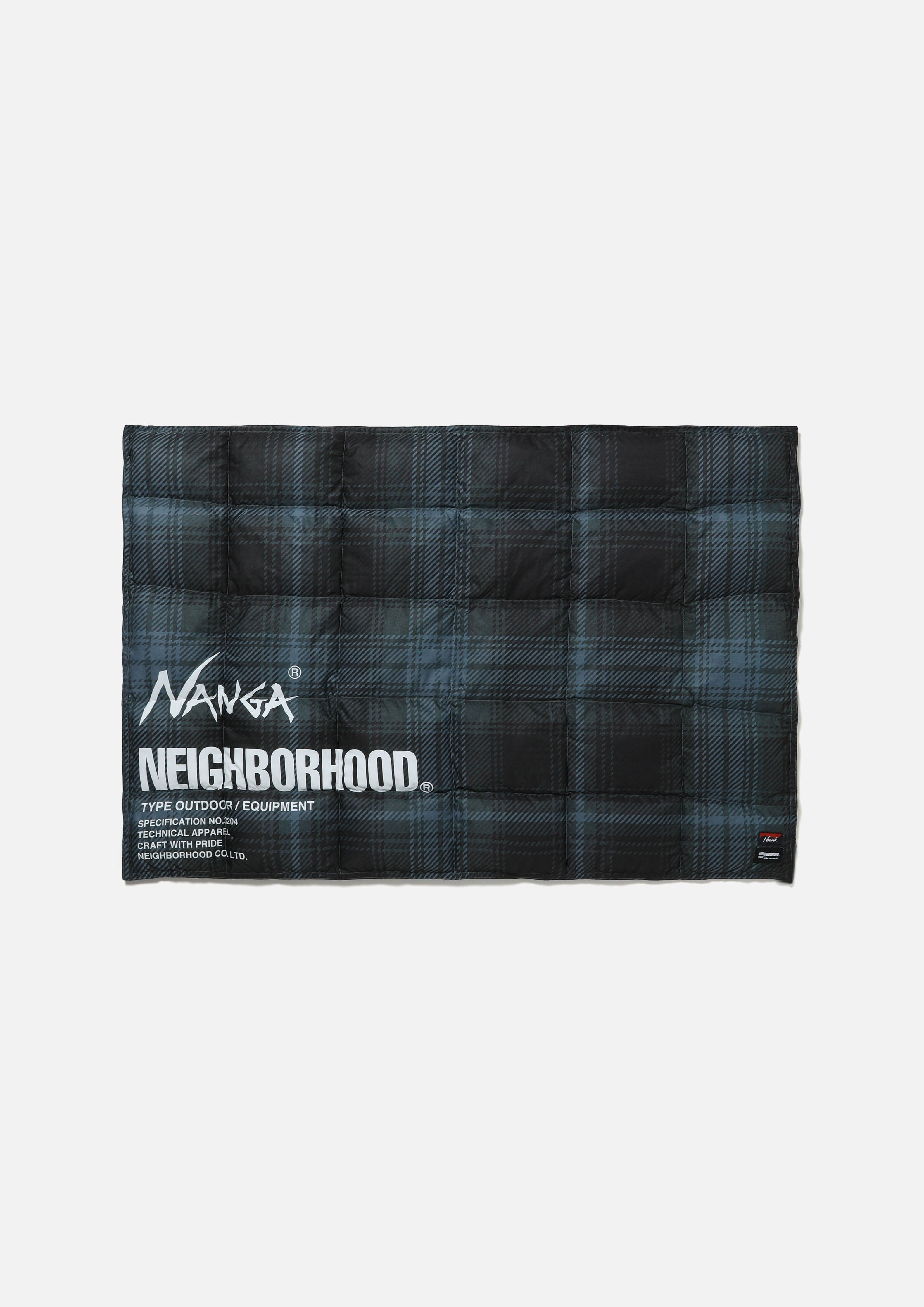 2025AW NEIGHBORHOOD NBHD NH X NANGA . DOWN HALF BLANKET 聯名 露營 睡袋 羽絨 棉被 毯子 現貨 252NNNNN-AC01