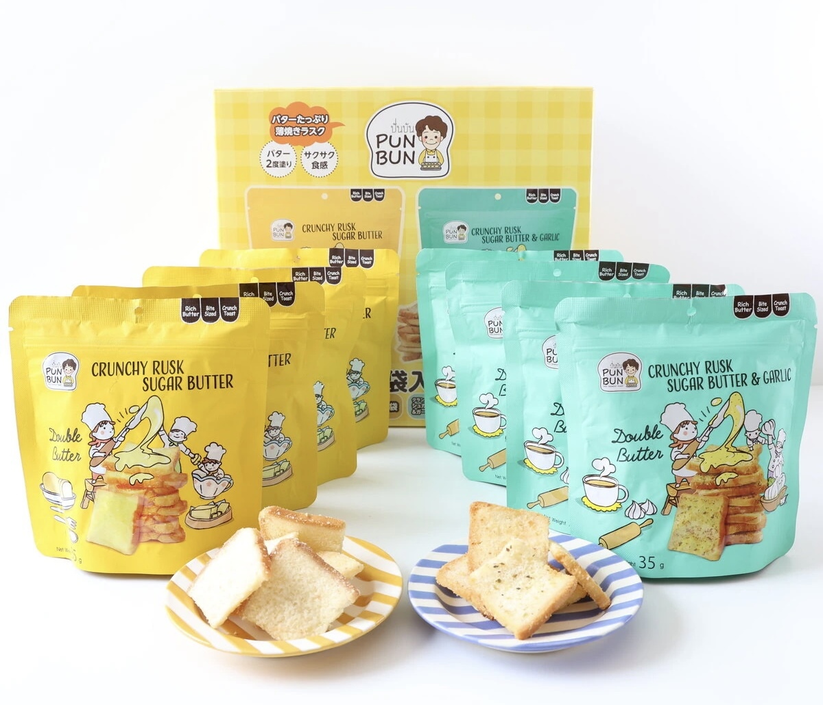 【Costco限定】JP 泰國 PunBun 多士脆脆 7677 TK251202