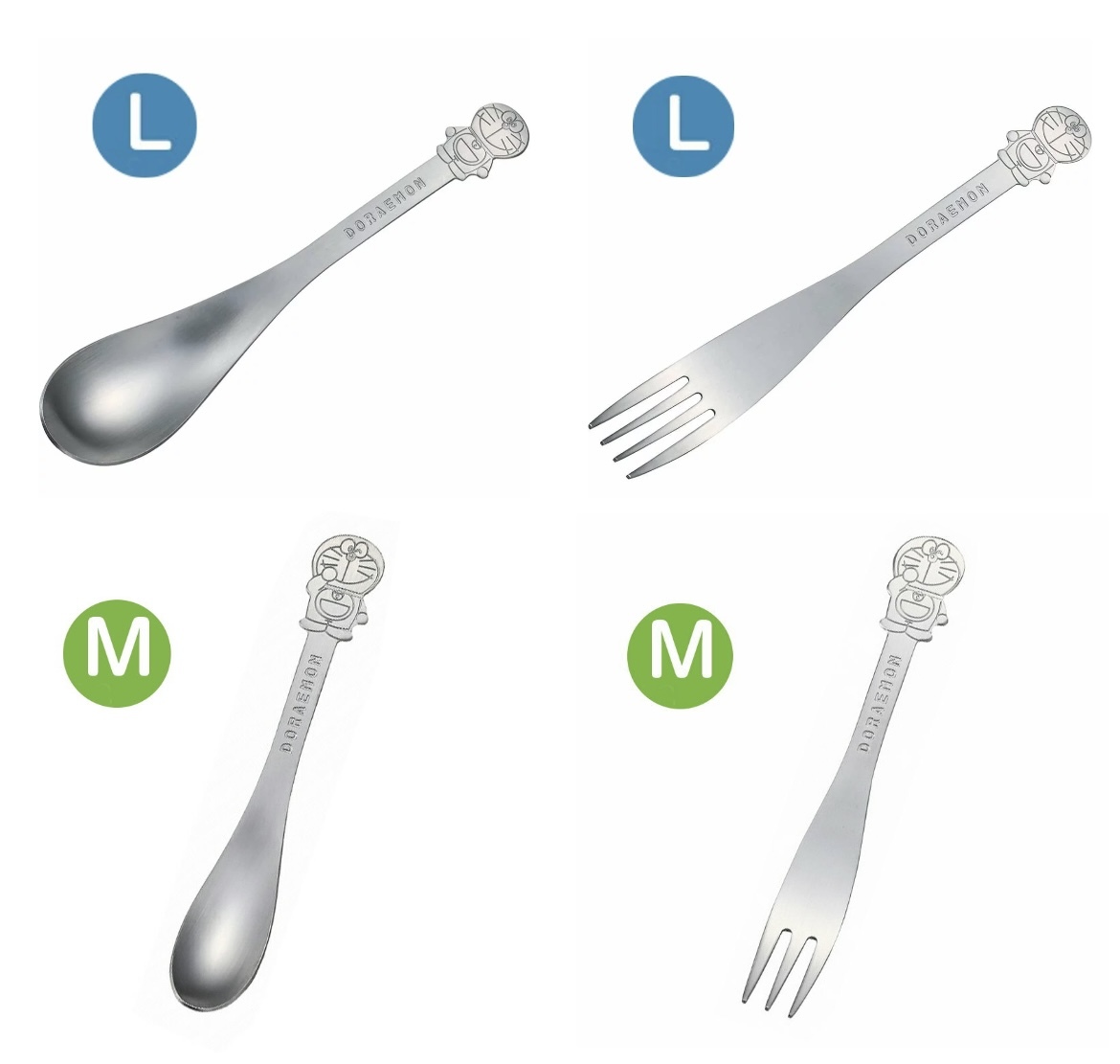 JP 多啦A夢全不鏽鋼叉匙 5943 5936 5929 5912 TK251202