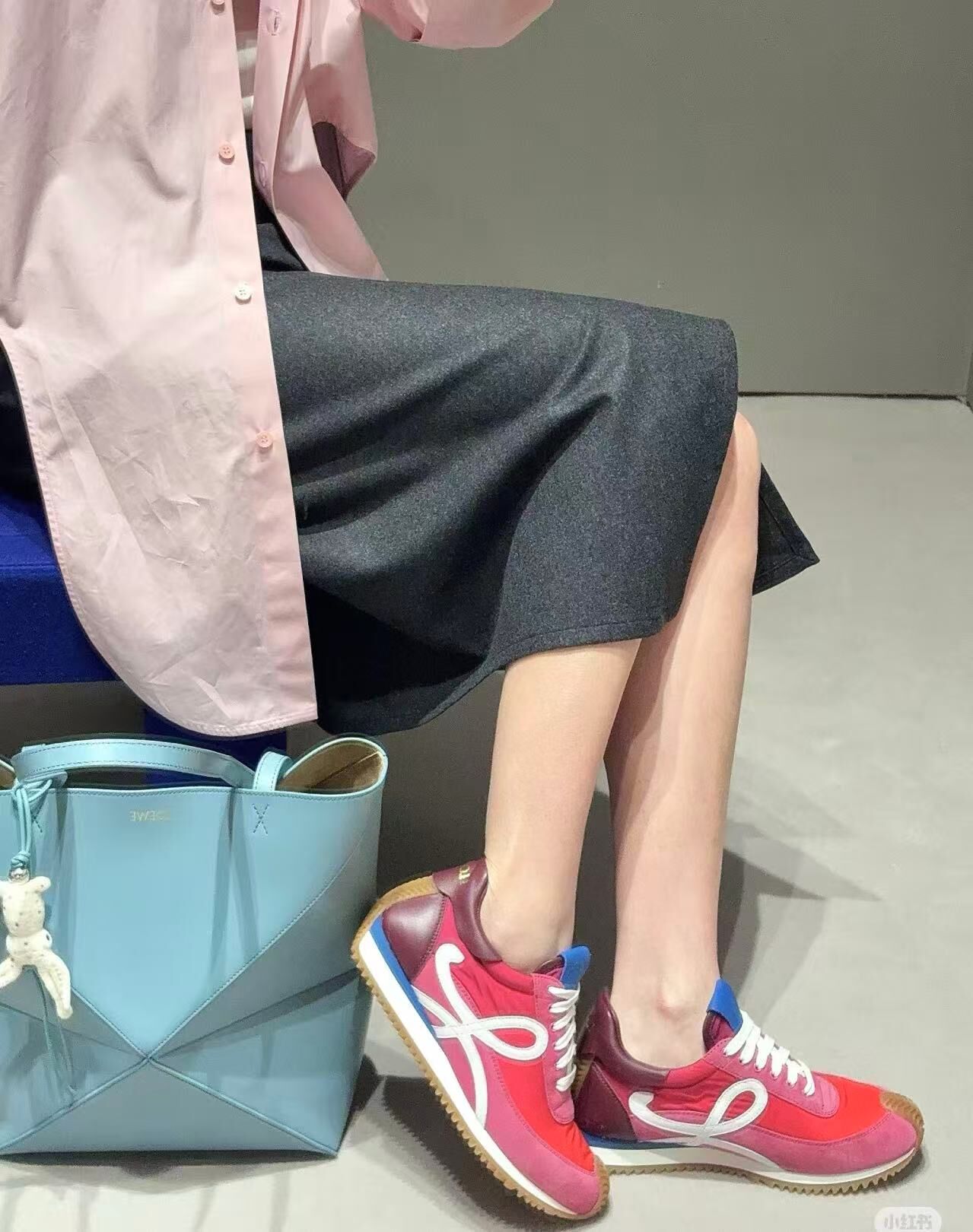 Loewe Flow Runner sneakers Gradient Pink