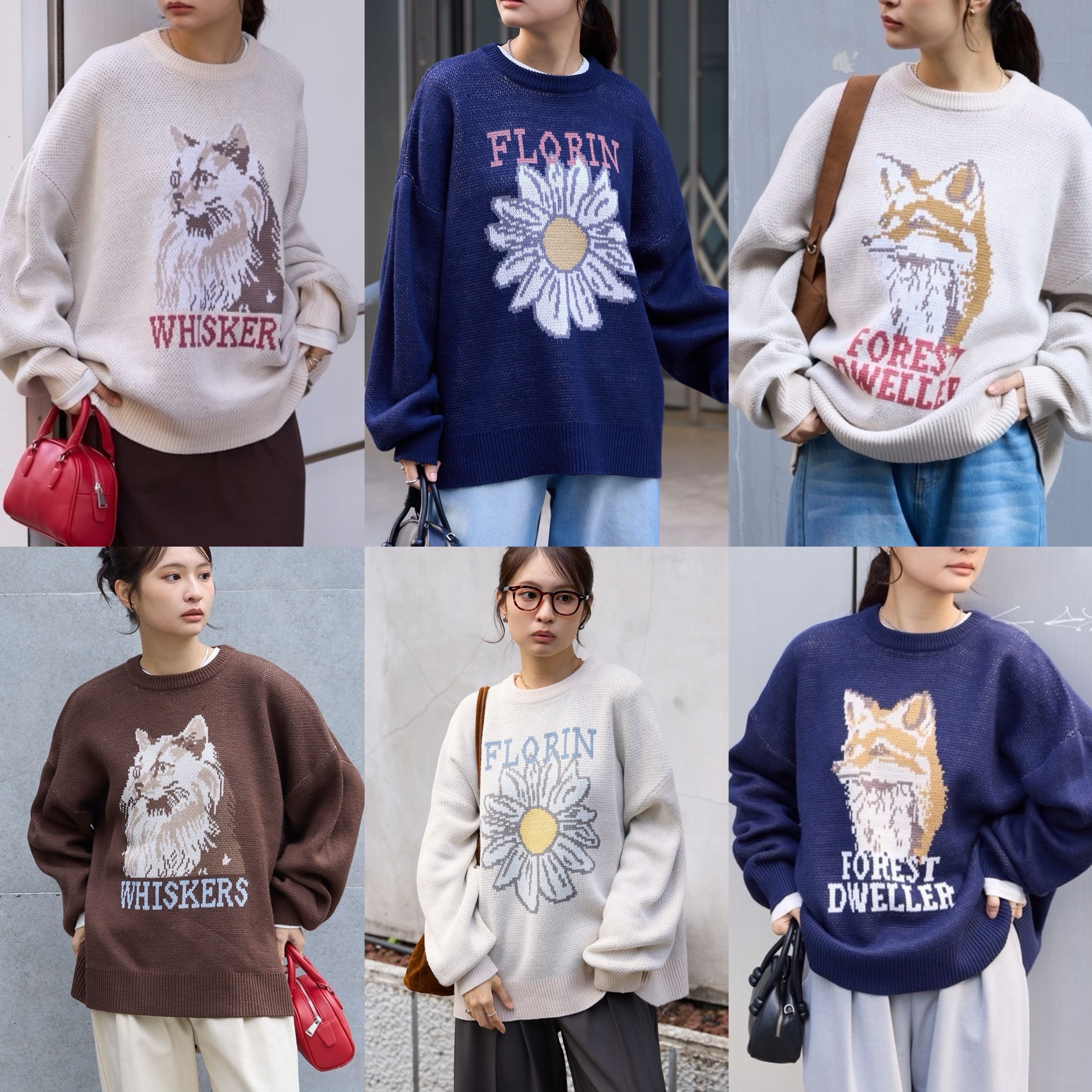 [現貨] MONO-MART / Oversized Pullover Knit