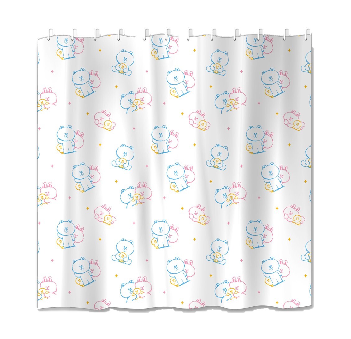 LINE FRIENDS - 浴簾