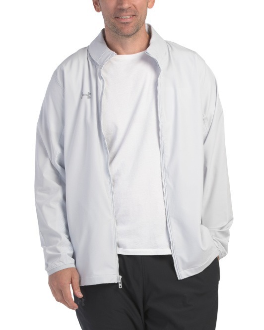 【預購】Q120202 UNDER ARMOUR Squad 熱身夾克(光暈灰色)