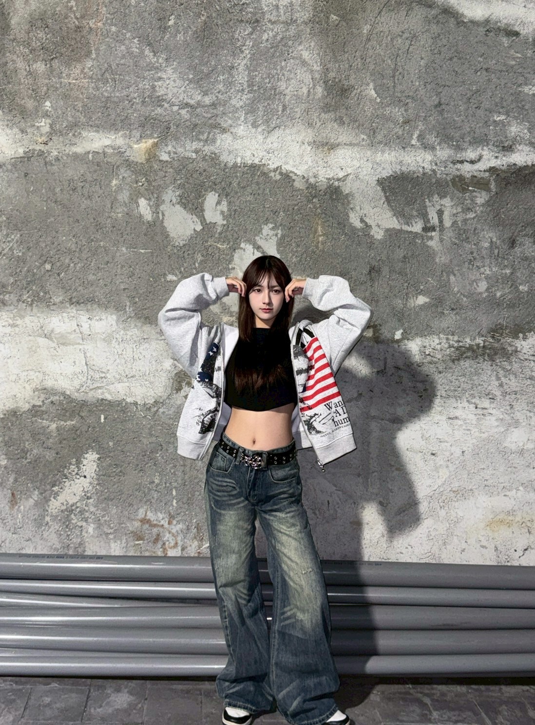 (GOAL) FIVE 美式水洗 刷色直筒牛仔褲 1775