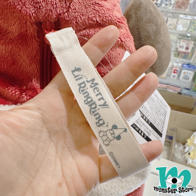 米奇毛氈連公仔收納袋