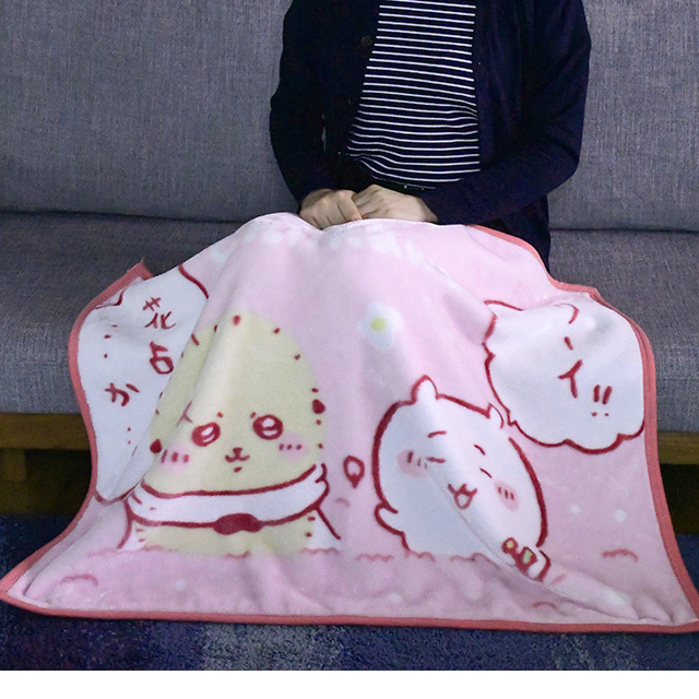 日本MARUSHIN 吉伊卡哇 70×100cm 毛毯 -006168