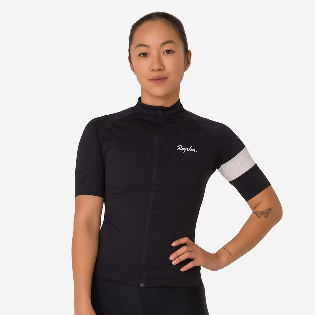 【Rapha 】車衣 CORE LIGHTWEIGHT JERSEY BLK 經典黑 女