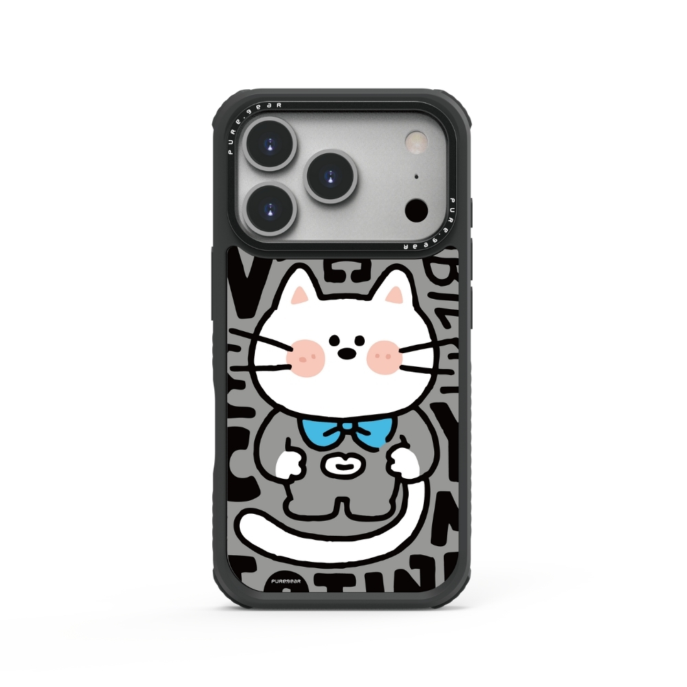 iPhone 輕坦克防摔手機殼 / 紳士喵喵(Designer style)