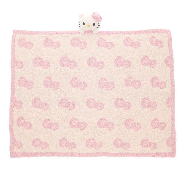 日本MARUSHIN Hello Kitty 70×100cm (探頭款) 毛毯 -930627