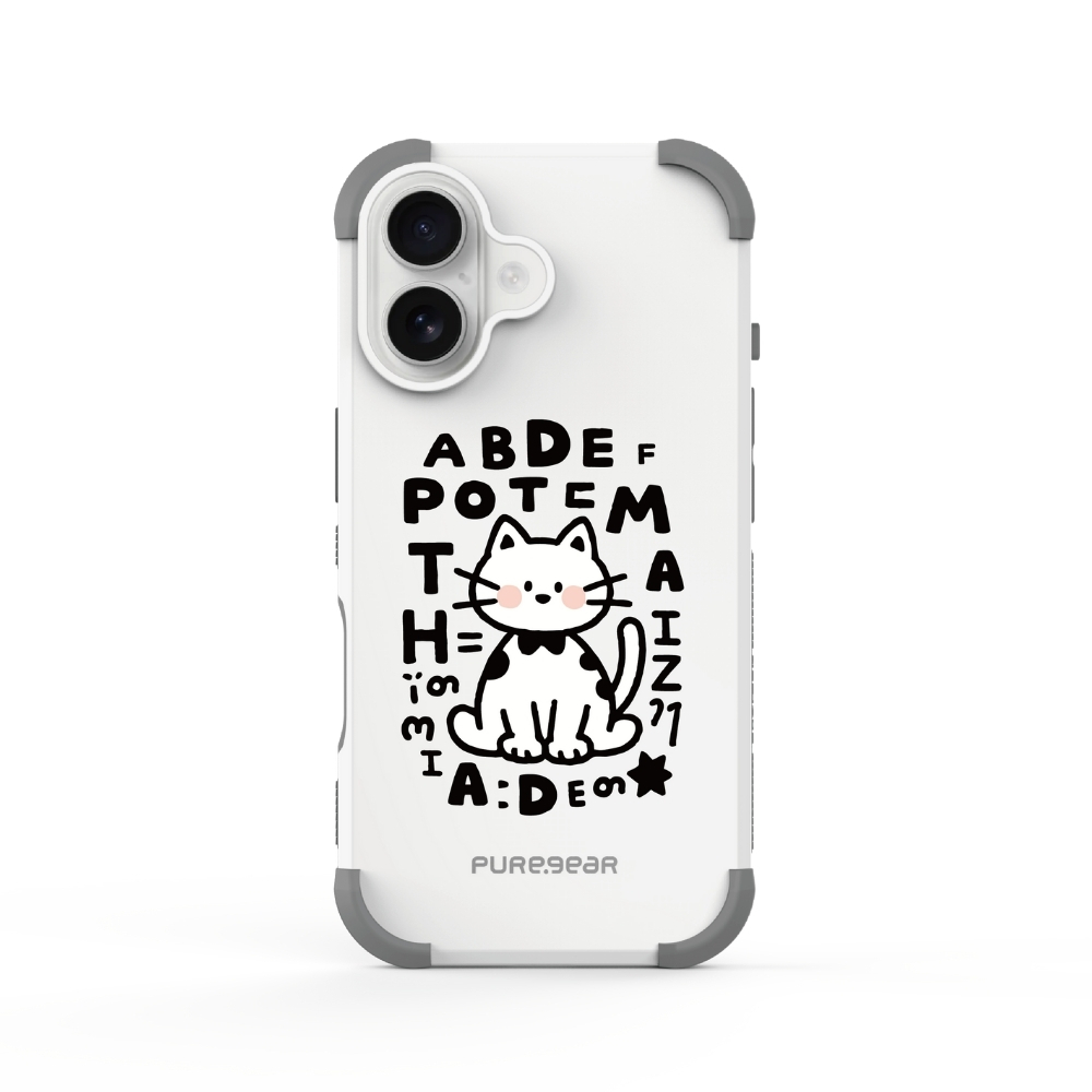 iPhone 坦克軍規防摔手機殼 / 俏皮貓咪(Designer style)