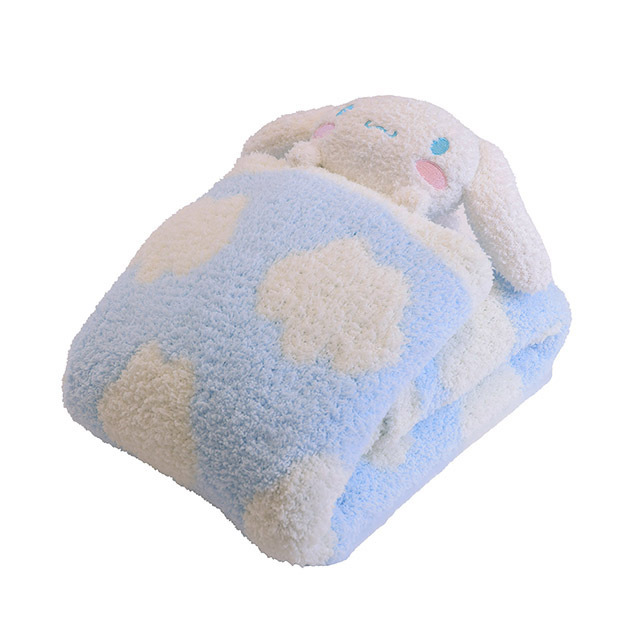 日本MARUSHIN 肉桂狗 70×100cm (探頭款) 毛毯 -930658