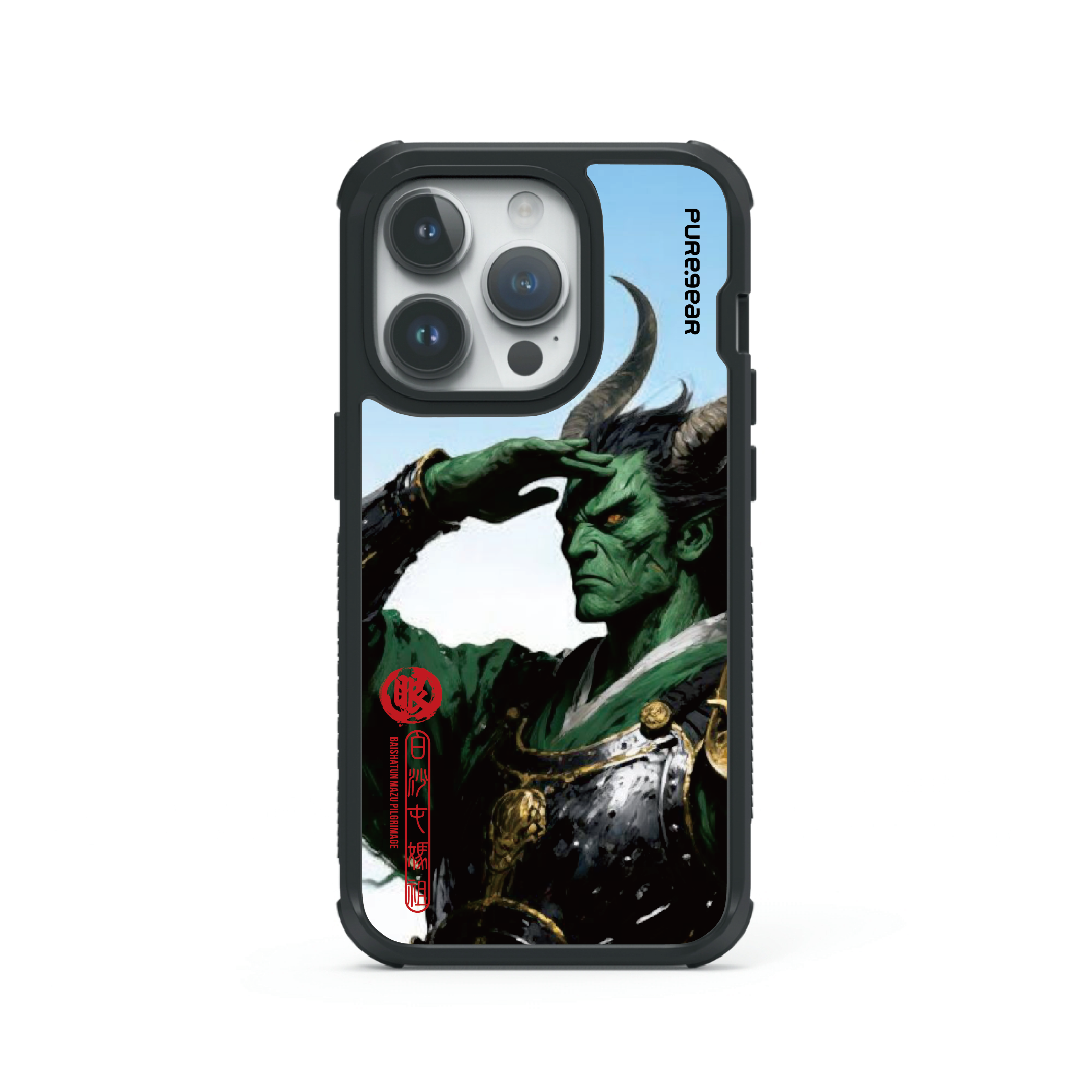 iPhone 輕坦克防摔手機殼 /  千里眼(白沙屯媽祖)